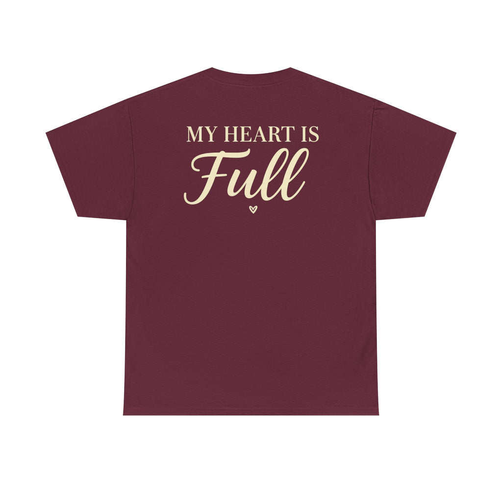 Mom My Guiding Light T‑Shirt — 'My Heart Is Full' Mother's Day Tee