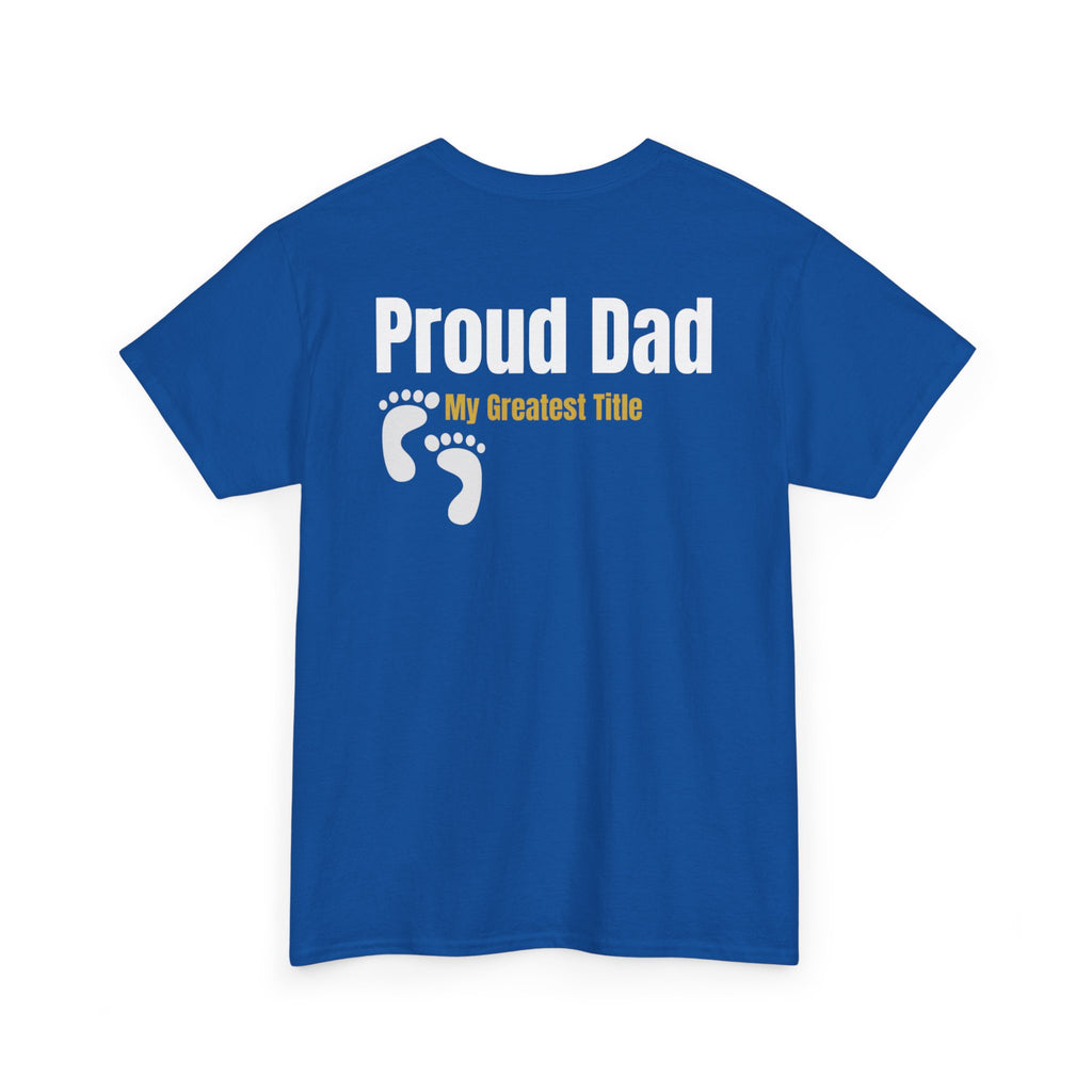 Fixer of All Things Tee — "If Dad Can't Fix It... We're All in Trouble" Dad T-Shirt (Proud Dad)