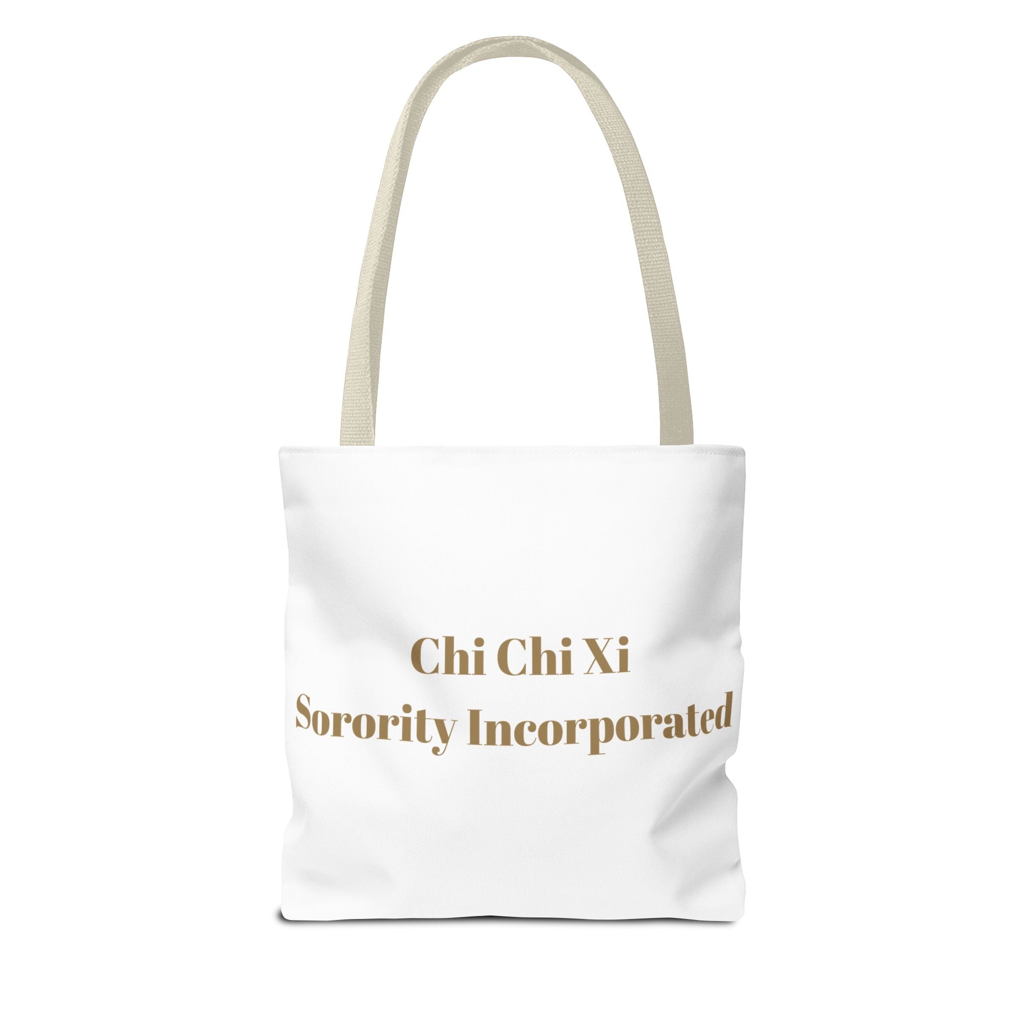 Sorority Tote Bag — "Sapphire Eminence" Butterfly Design