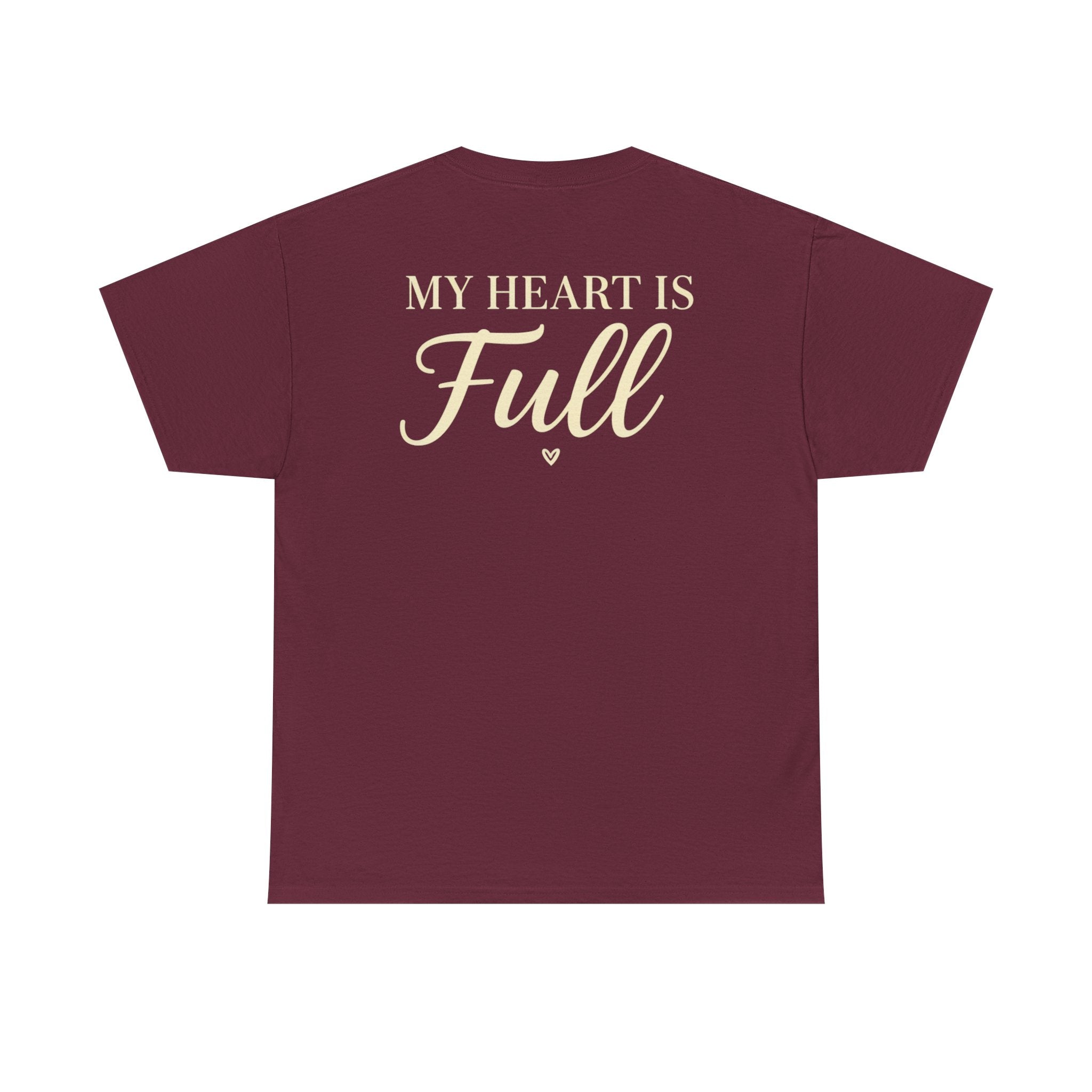 Mama Floral Tee — “My Heart Is Full” Mother's Day Shirt