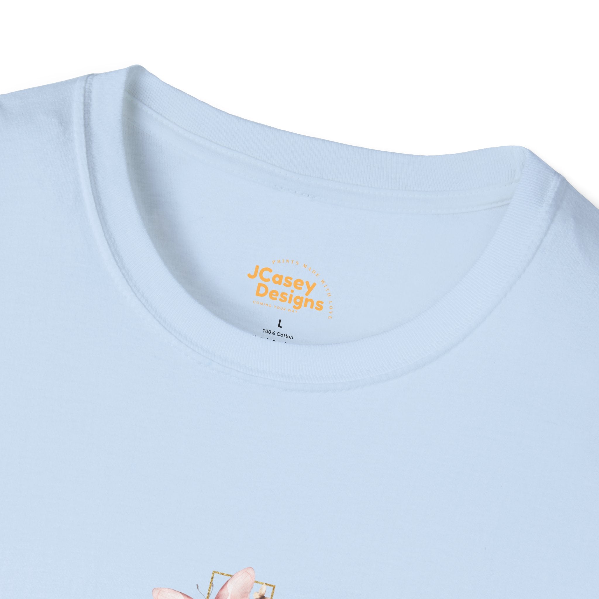 Floral Cross Scripture Tee — Trust in the Lord Christian T-Shirt