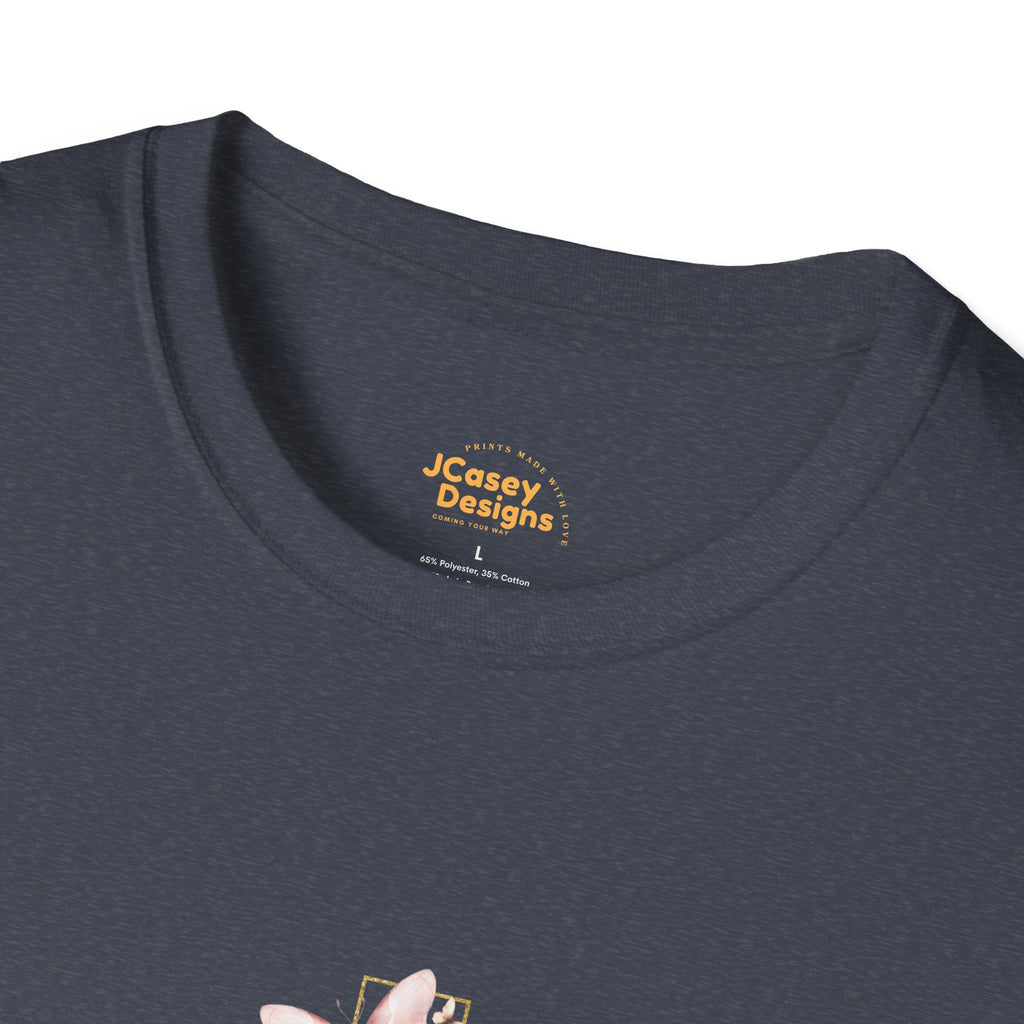 Floral Cross Scripture Tee — Trust in the Lord Christian T-Shirt