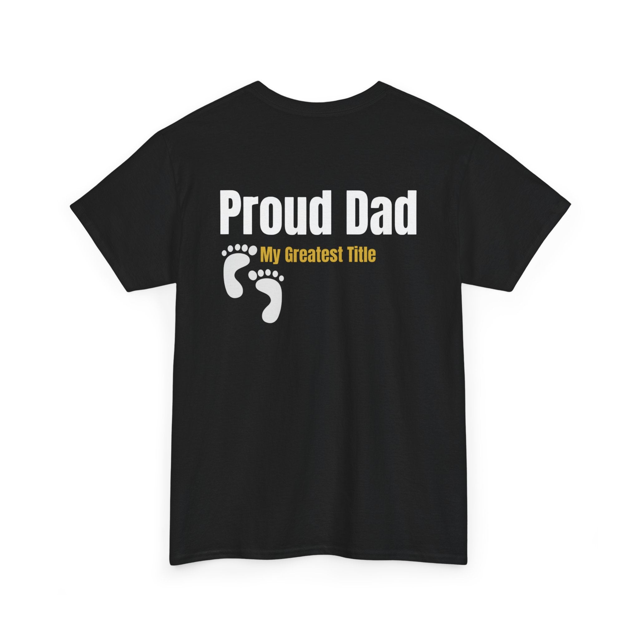 Campfire Dad T‑Shirt — "My Greatest Title" Proud Dad Tee