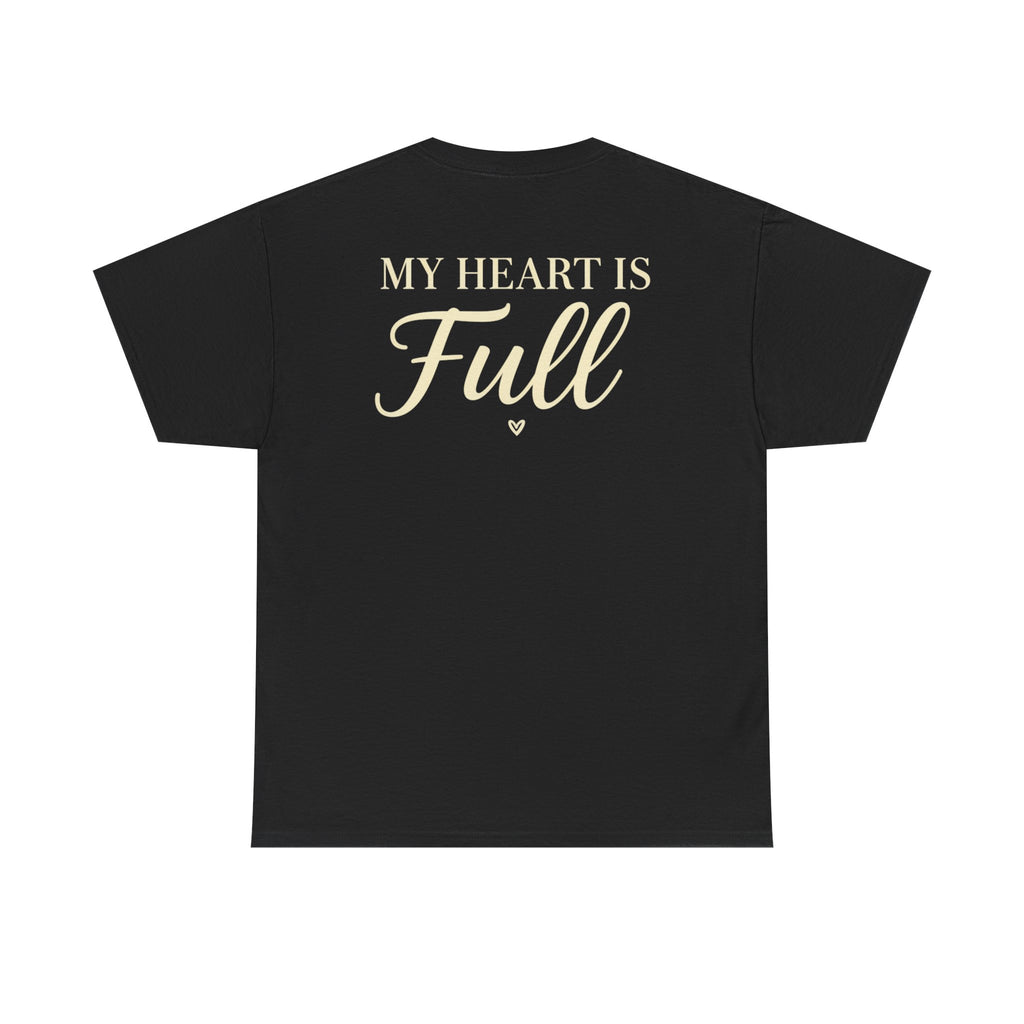 Mom My Guiding Light T‑Shirt — 'My Heart Is Full' Mother's Day Tee