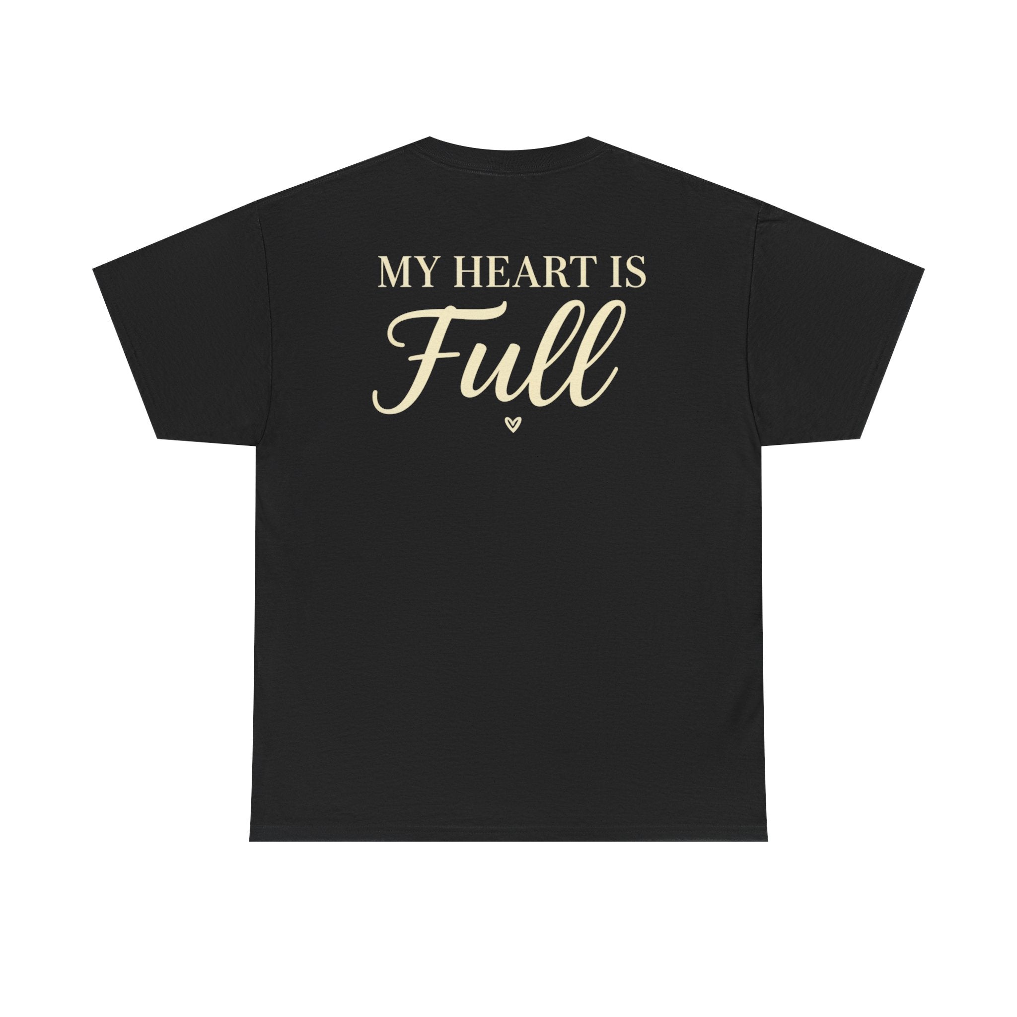 Mom My Guiding Light T‑Shirt — 'My Heart Is Full' Mother's Day Tee