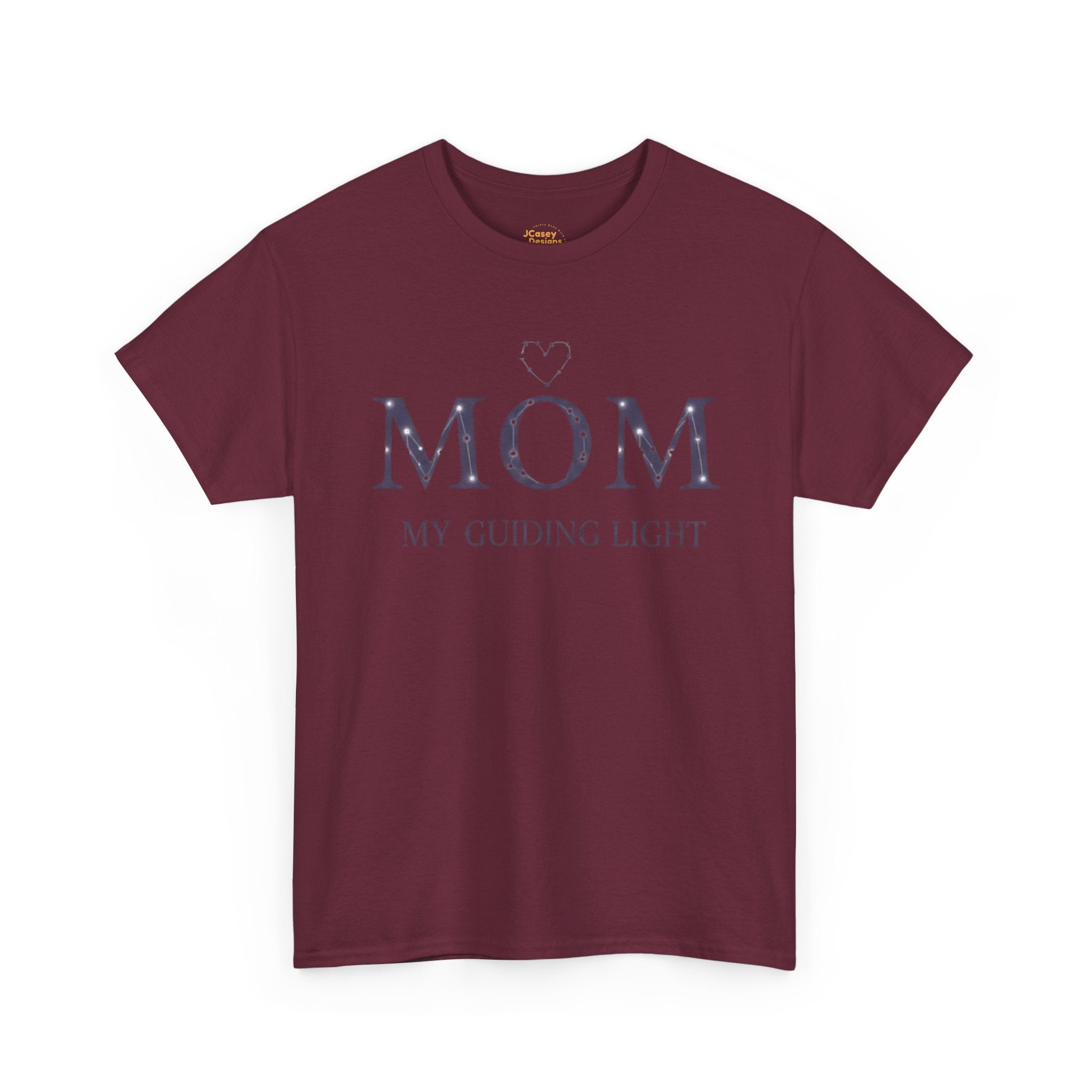 Mom My Guiding Light T‑Shirt — 'My Heart Is Full' Mother's Day Tee