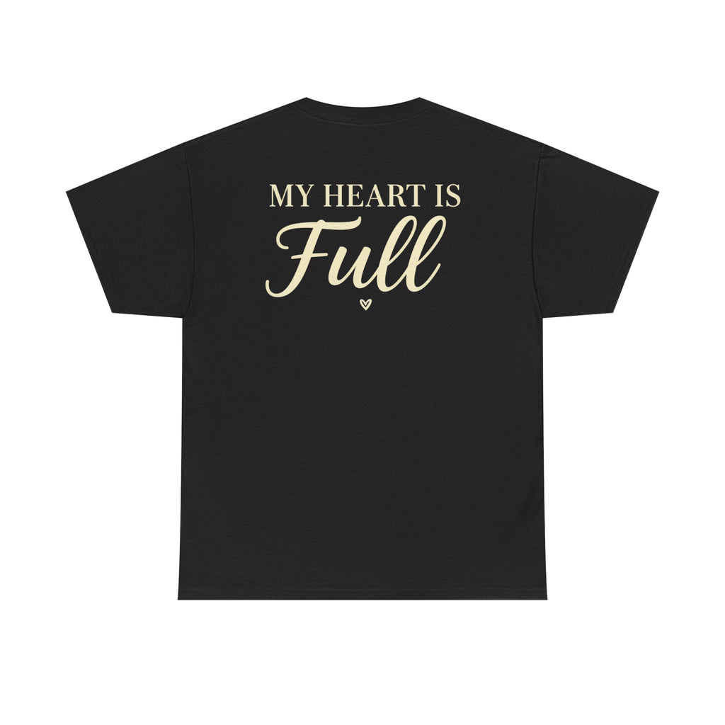 Mama Bear T-Shirt — "My Heart Is Full" Mom Graphic Tee