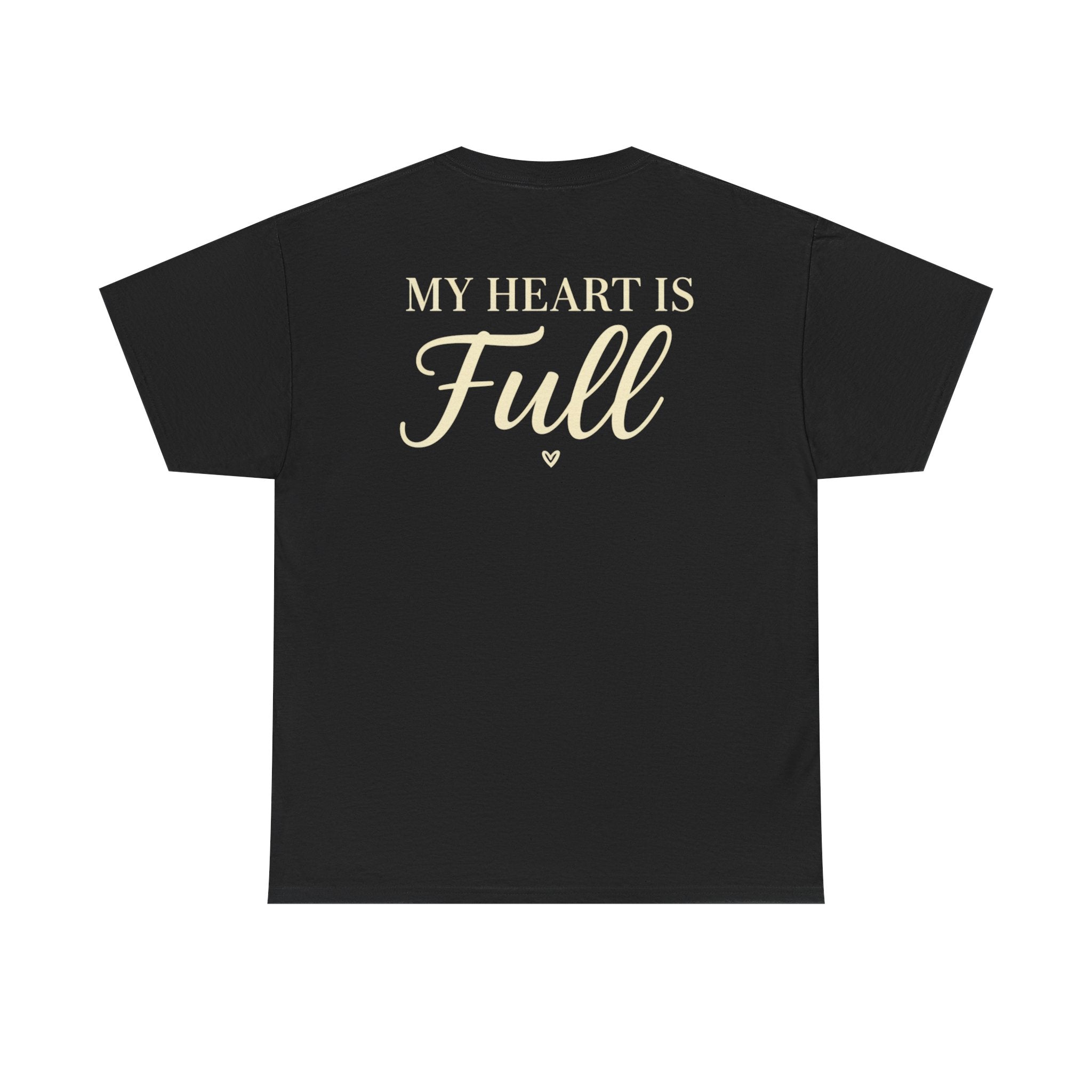 Mama Bear T-Shirt — "My Heart Is Full" Mom Graphic Tee