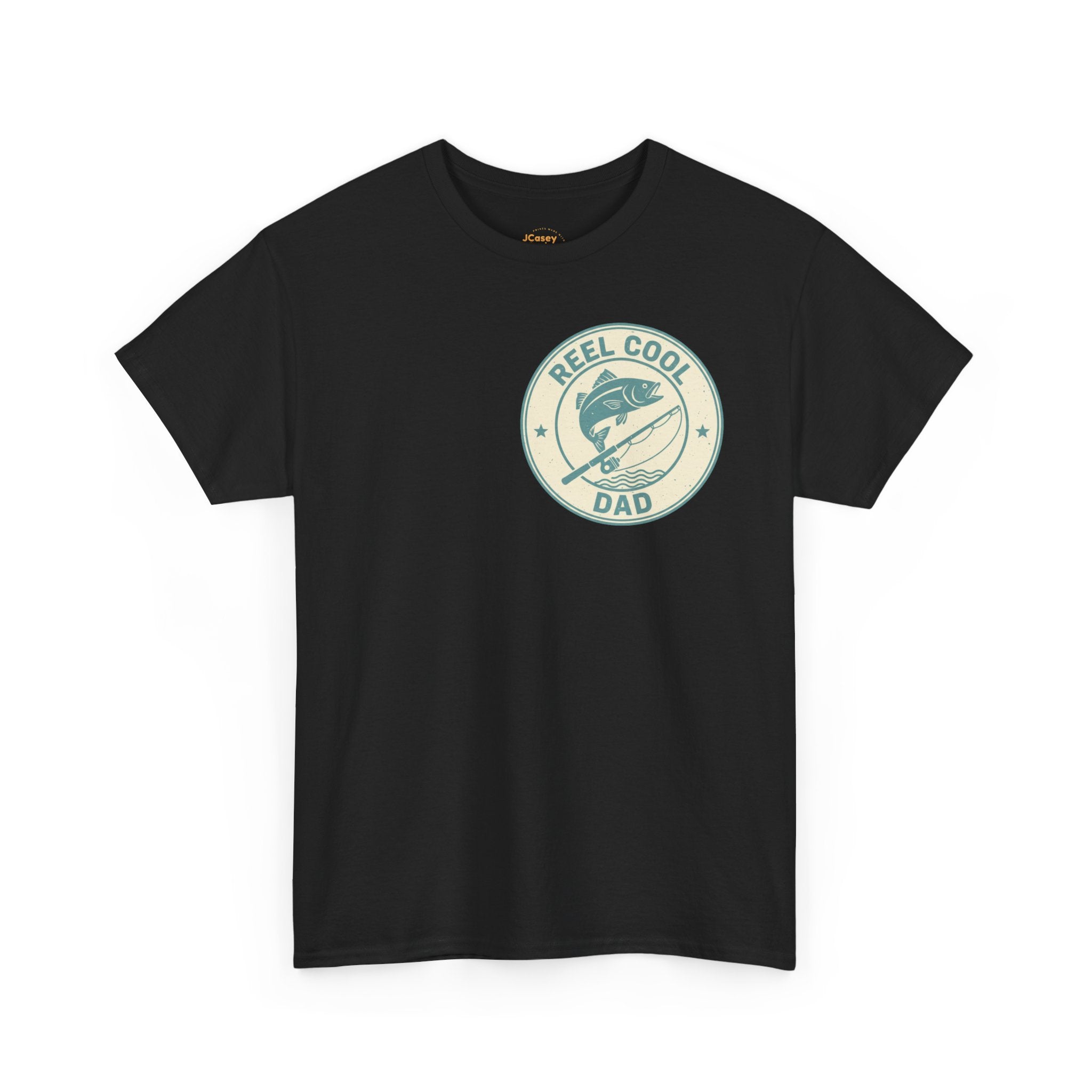 Proud Dad T‑Shirt — 'My Greatest Title' Retro Fishing Badge Tee
