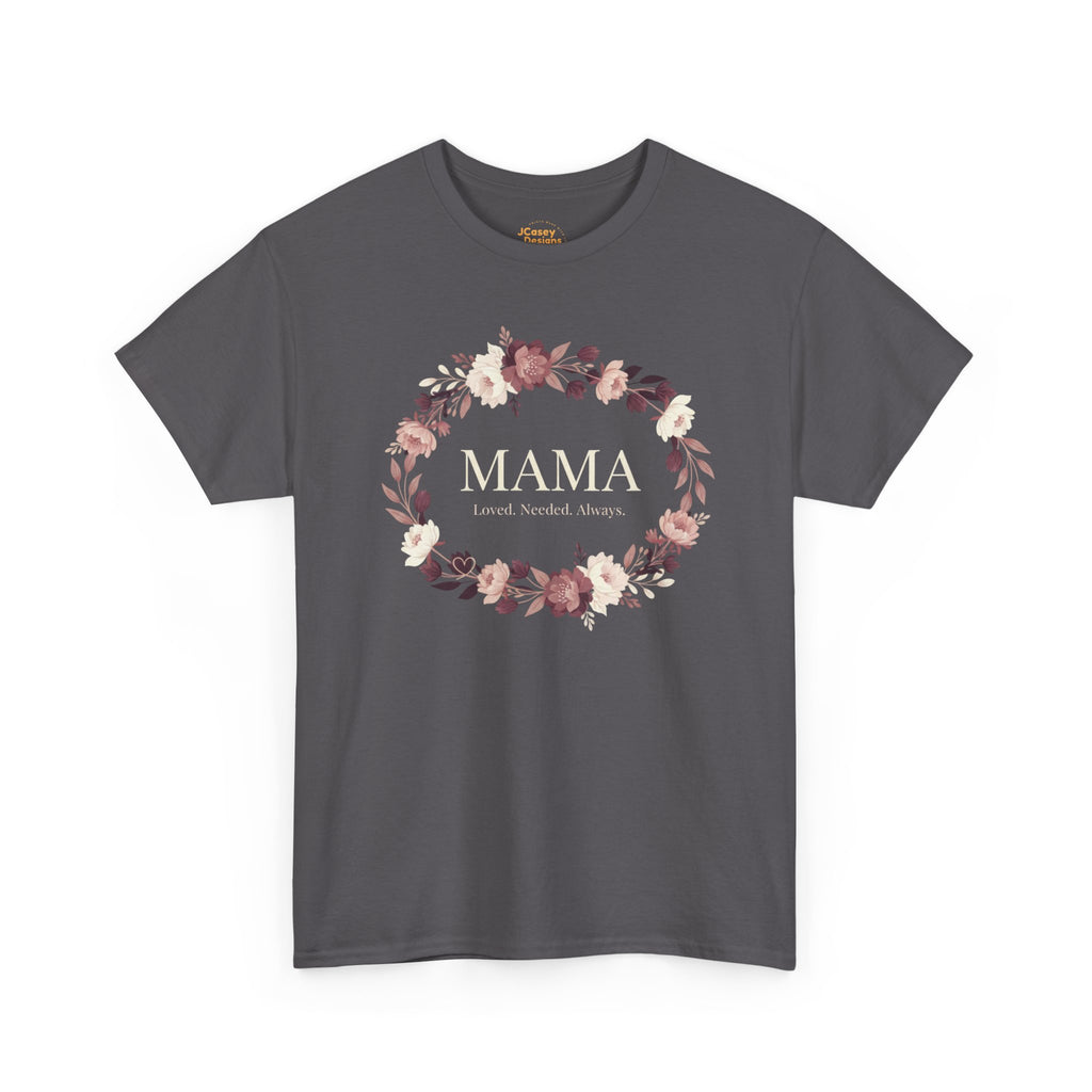 Mama Floral Tee — “My Heart Is Full” Mother's Day Shirt