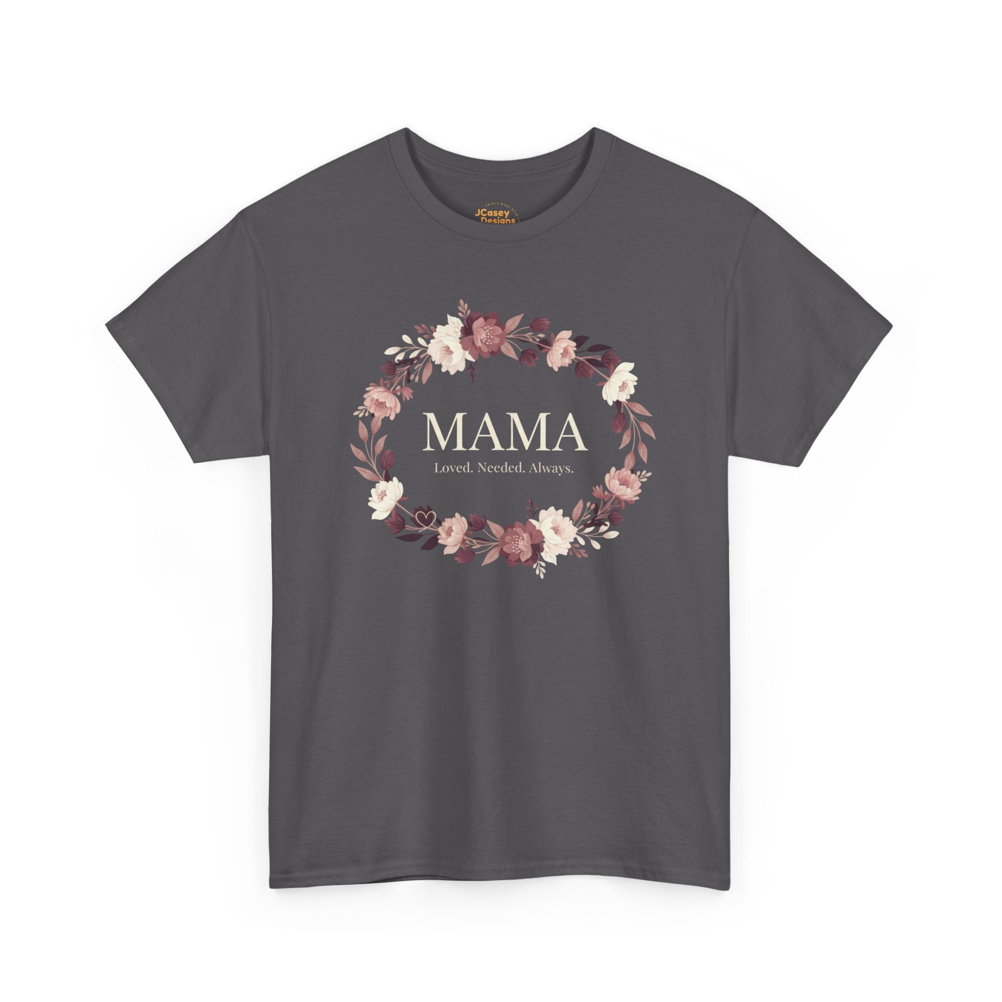 Mama Floral Tee — “My Heart Is Full” Mother's Day Shirt