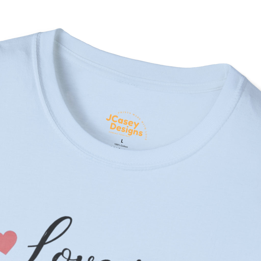 Dog Lover T-Shirt — "Love is Wet Noses & Wagging Tails"