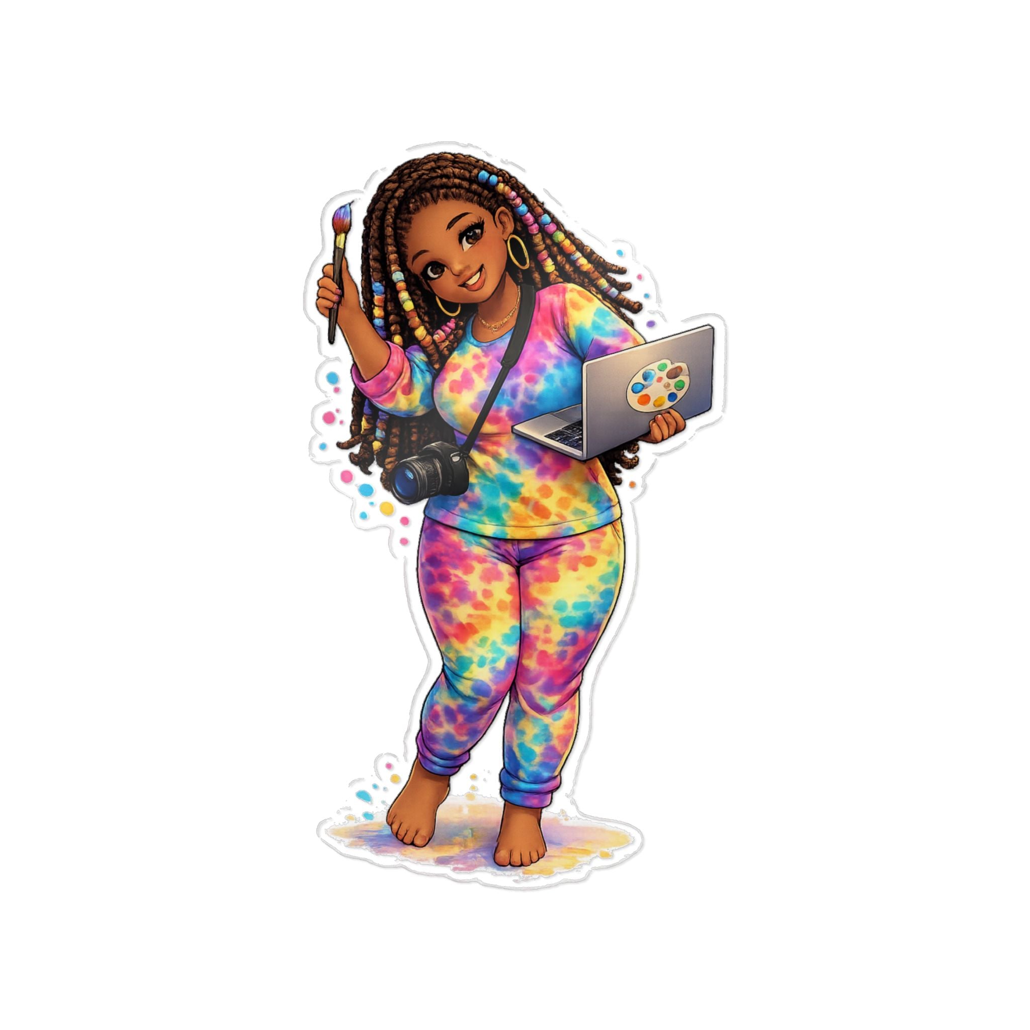 The Muse – Creativity Builds Community Art Sticker