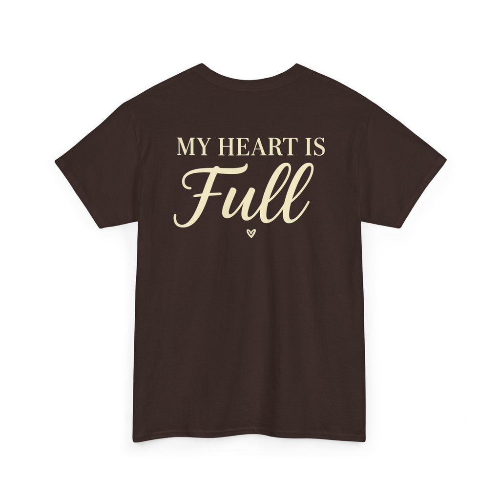 Mama Floral Tee — “My Heart Is Full” Mother's Day Shirt