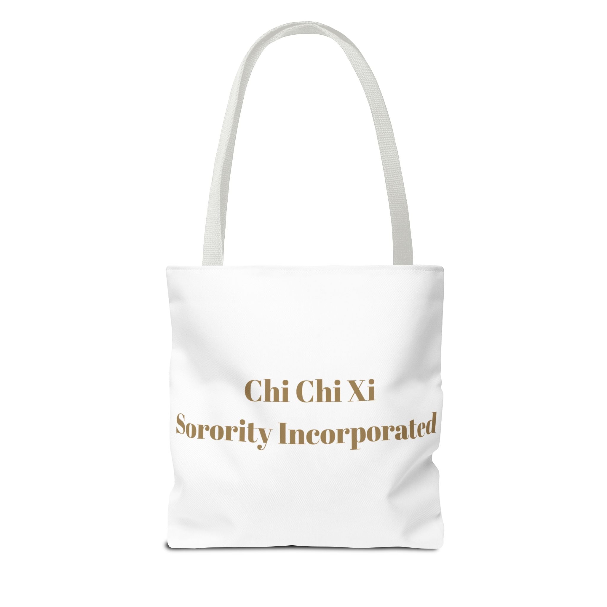Sorority Tote Bag — "Sapphire Eminence" Butterfly Design