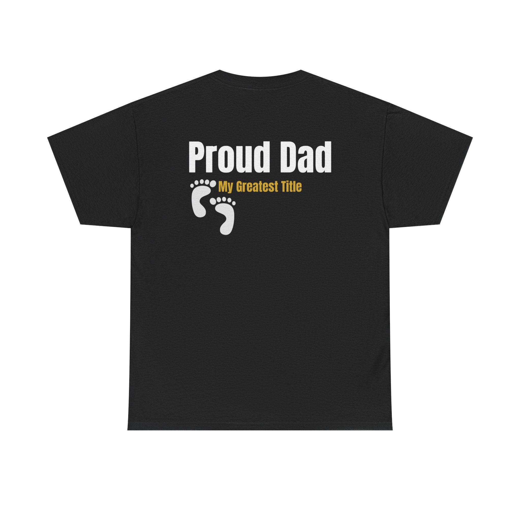 Campfire Dad T‑Shirt — "My Greatest Title" Proud Dad Tee