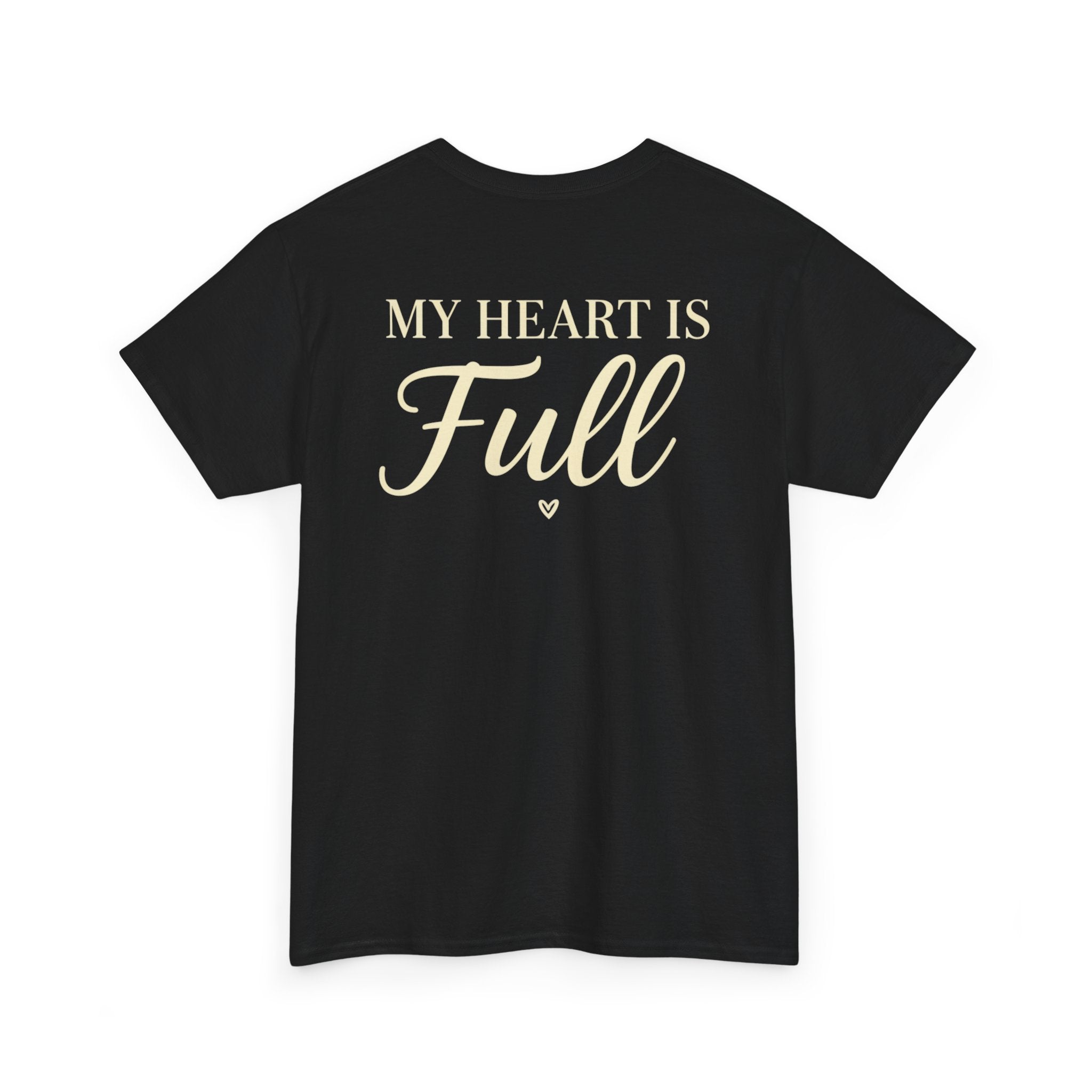 Mom My Guiding Light T‑Shirt — 'My Heart Is Full' Mother's Day Tee