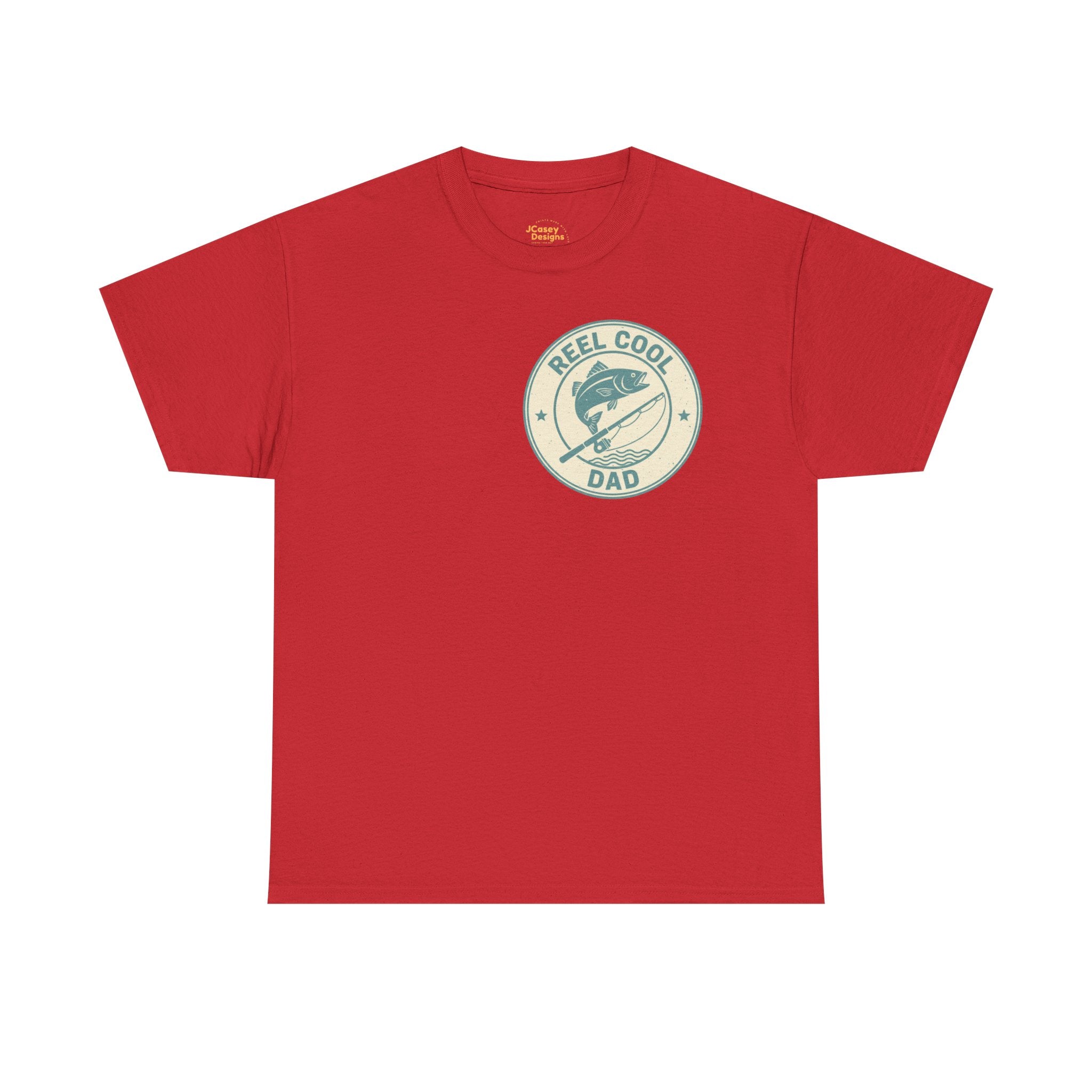 Proud Dad T‑Shirt — 'My Greatest Title' Retro Fishing Badge Tee