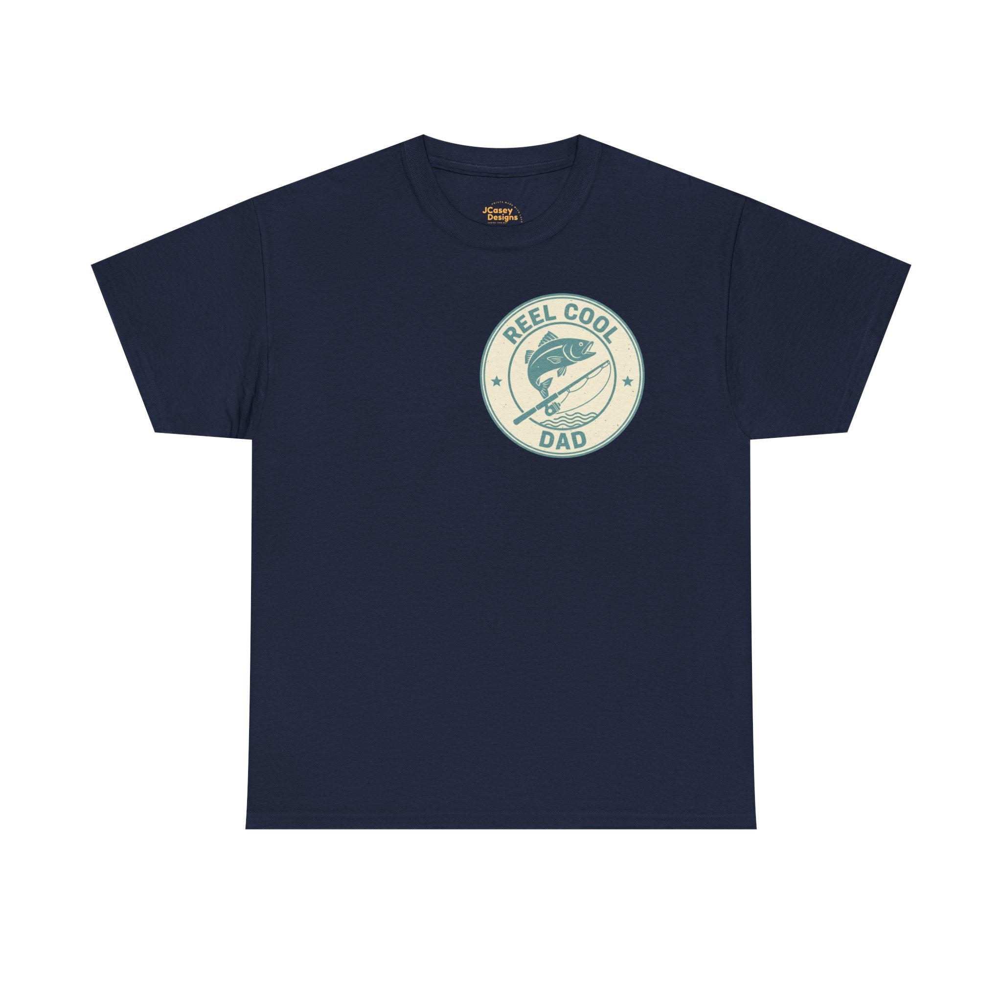 Proud Dad T‑Shirt — 'My Greatest Title' Retro Fishing Badge Tee