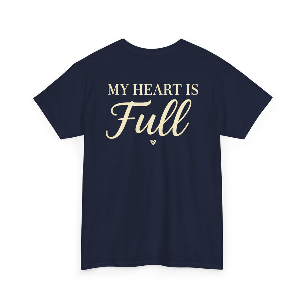 Mama Floral Tee — “My Heart Is Full” Mother's Day Shirt