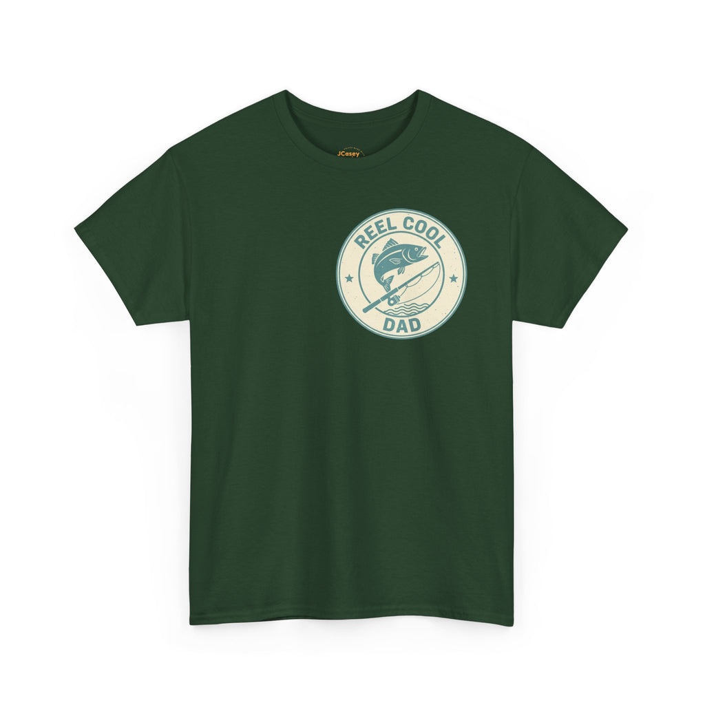 Proud Dad T‑Shirt — 'My Greatest Title' Retro Fishing Badge Tee