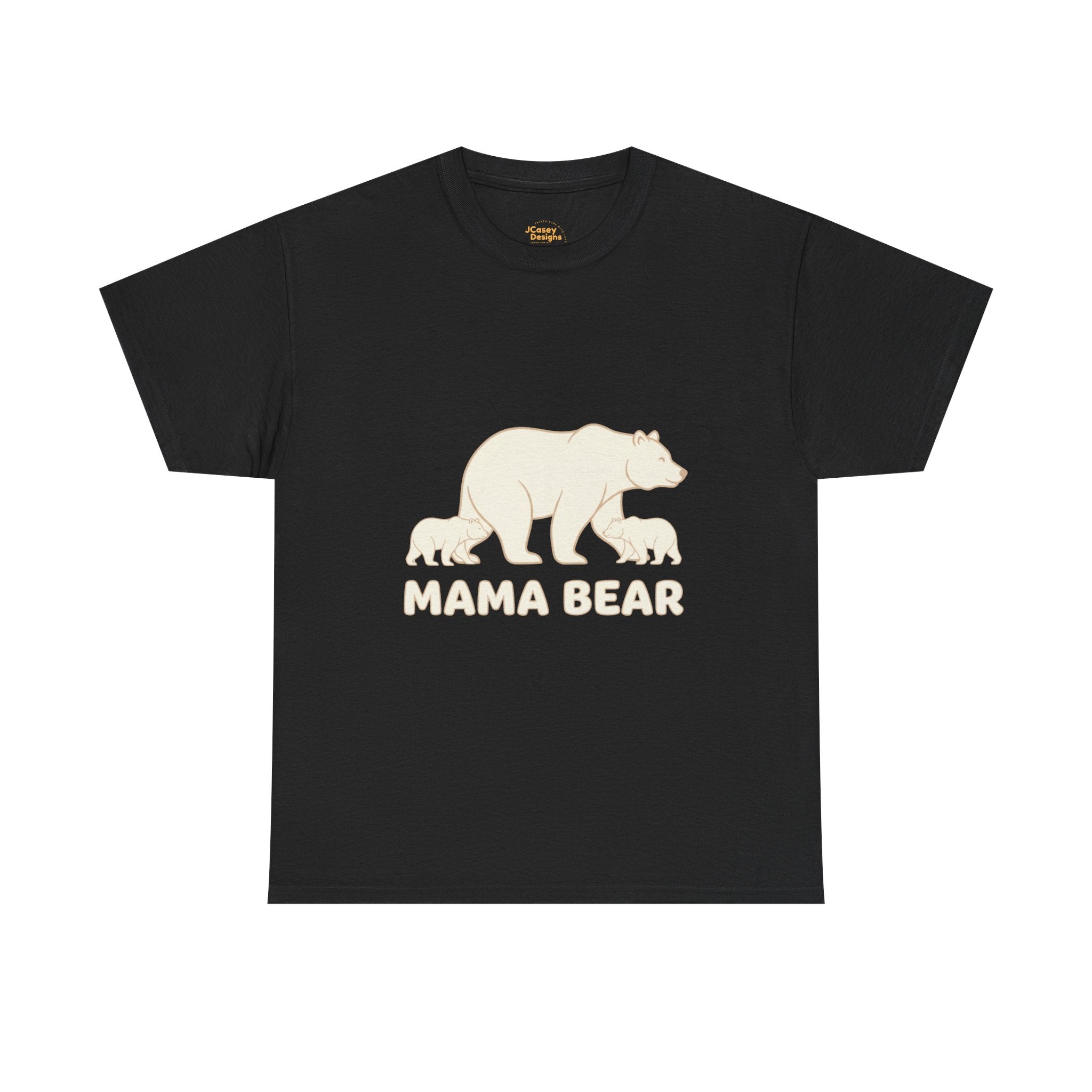Mama Bear T-Shirt — "My Heart Is Full" Mom Graphic Tee