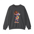 The Muse Graphic Sweatshirt | Creative Black Girl Art Crewneck
