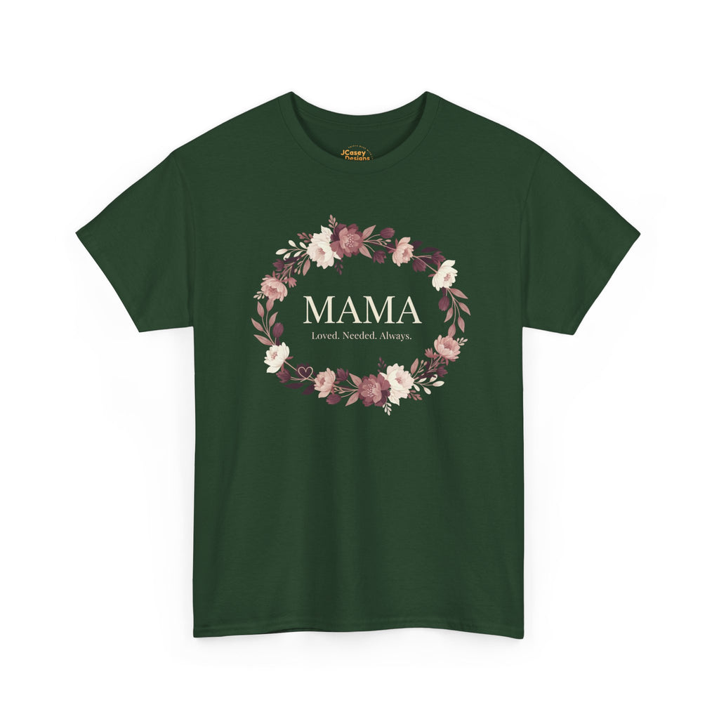 Mama Floral Tee — “My Heart Is Full” Mother's Day Shirt