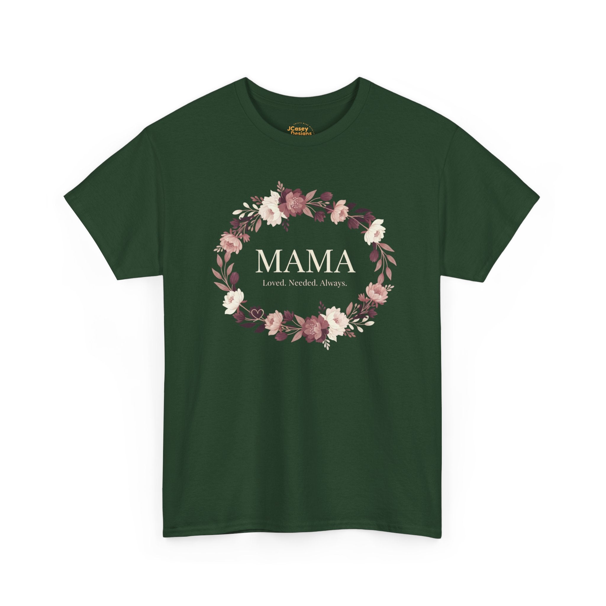 Mama Floral Tee — “My Heart Is Full” Mother's Day Shirt