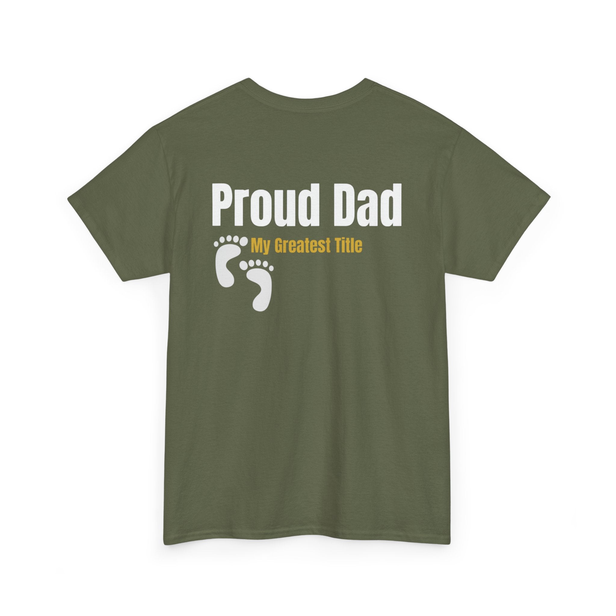 Campfire Dad T‑Shirt — "My Greatest Title" Proud Dad Tee