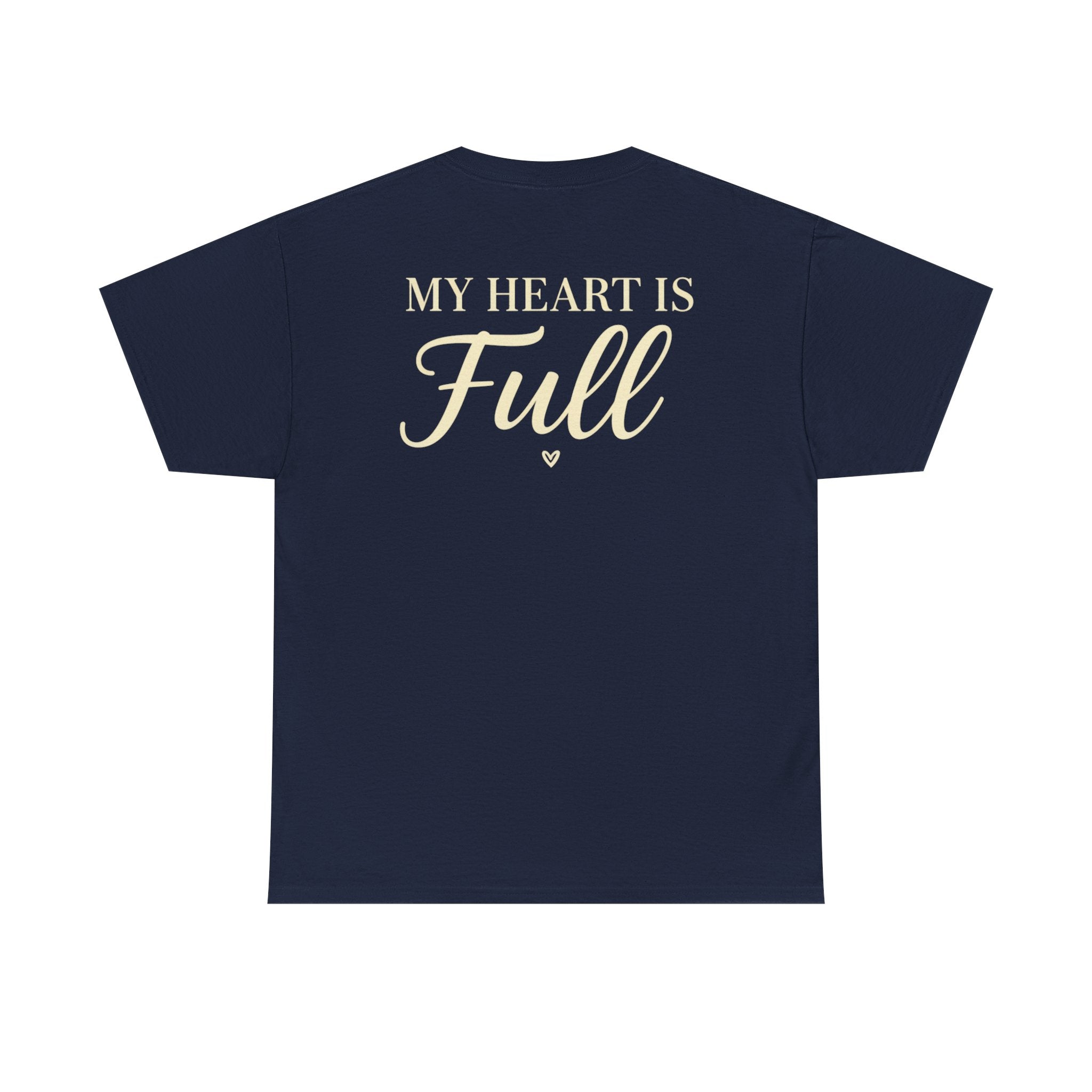 Mama Bear T-Shirt — "My Heart Is Full" Mom Graphic Tee