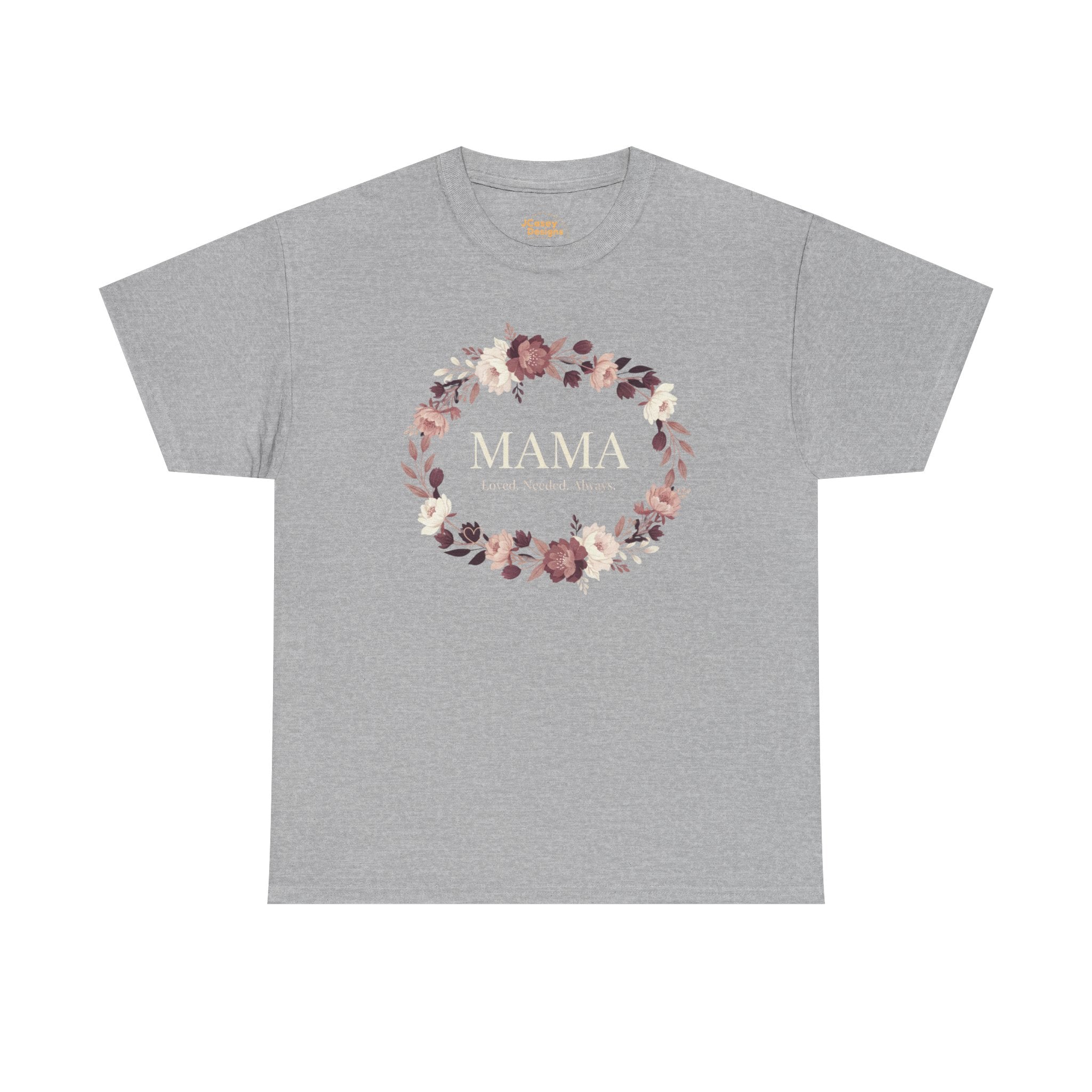 Mama Floral Tee — “My Heart Is Full” Mother's Day Shirt