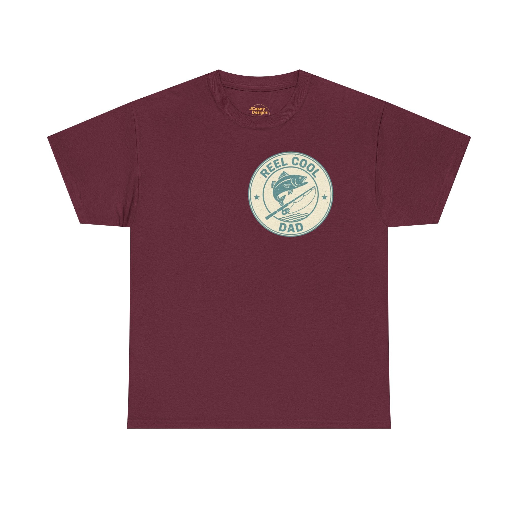 Proud Dad T‑Shirt — 'My Greatest Title' Retro Fishing Badge Tee