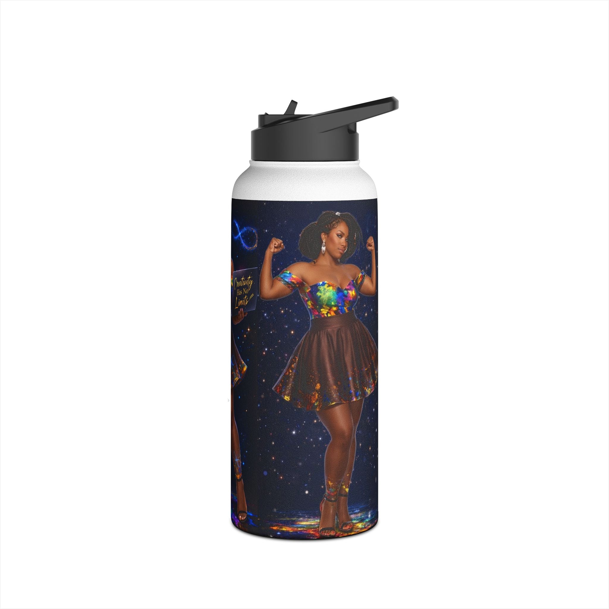 Stainless Steel Water Bottle, Standard Lid