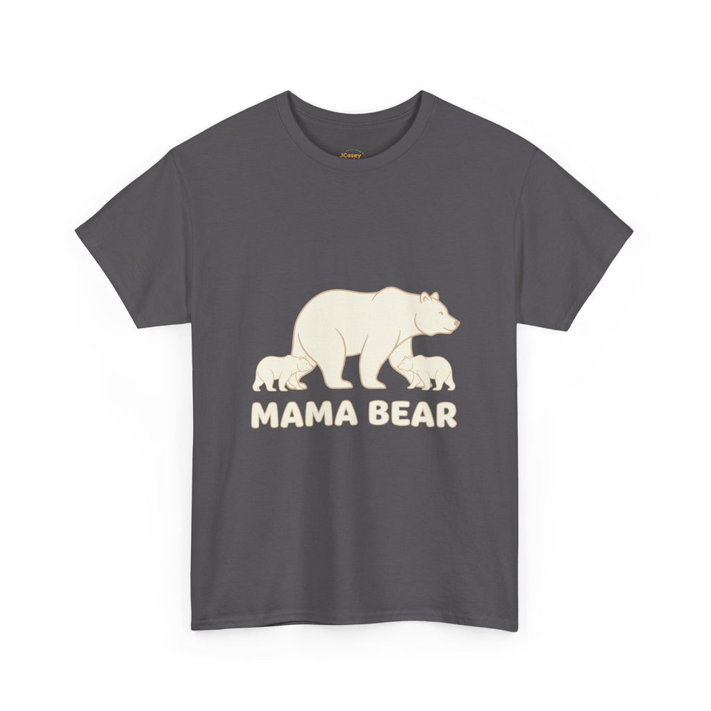 Mama Bear T-Shirt — "My Heart Is Full" Mom Graphic Tee