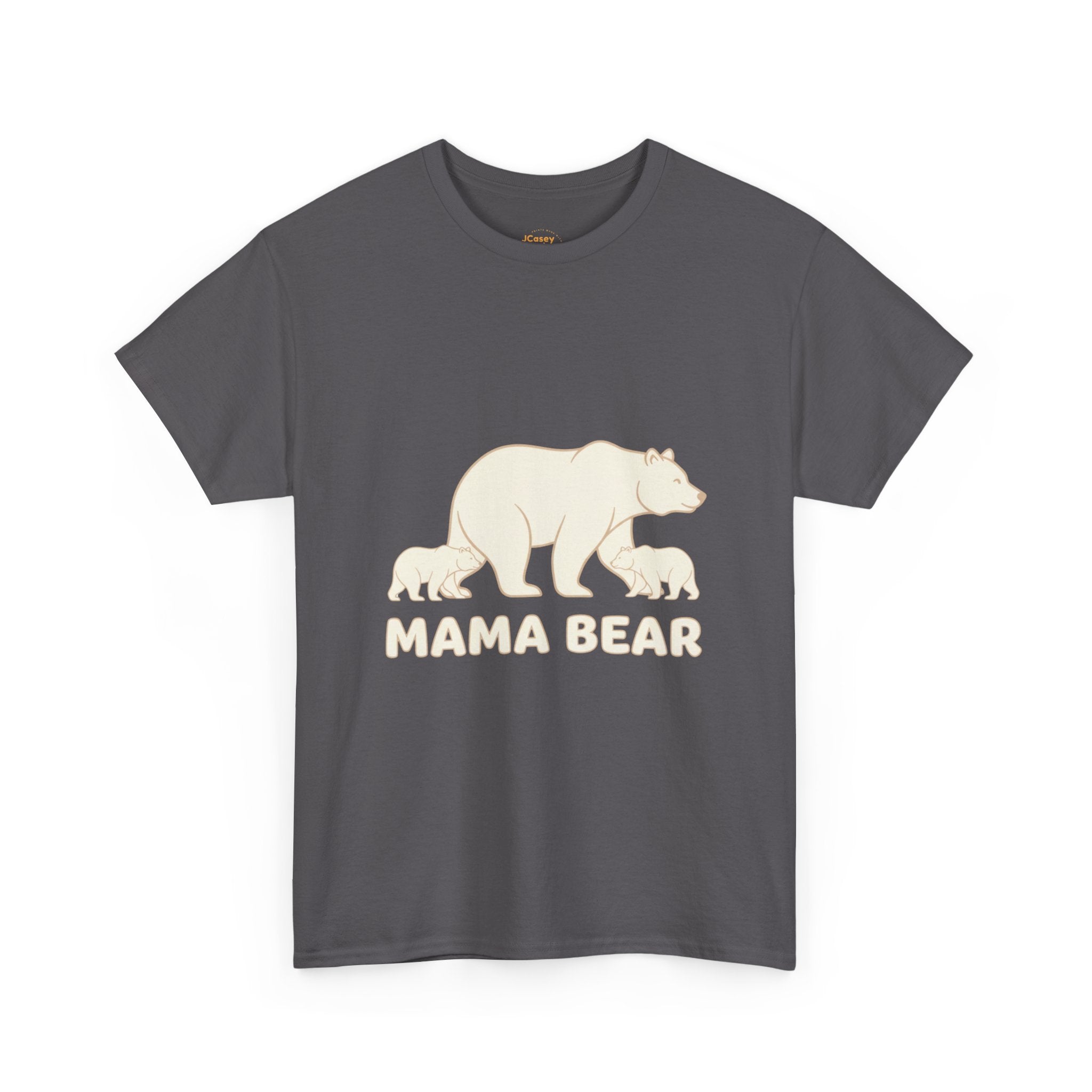 Mama Bear T-Shirt — "My Heart Is Full" Mom Graphic Tee