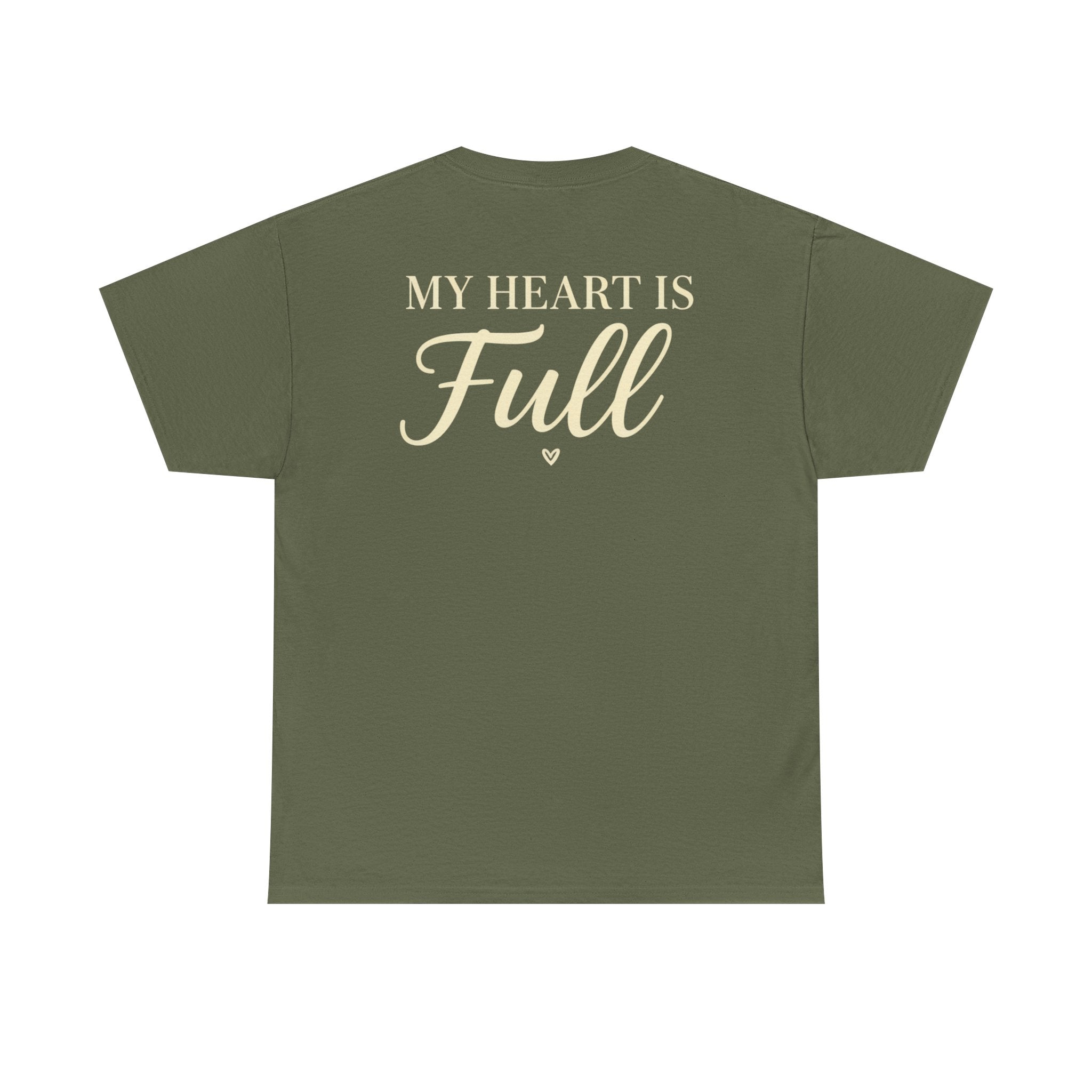 Mama Floral Tee — “My Heart Is Full” Mother's Day Shirt