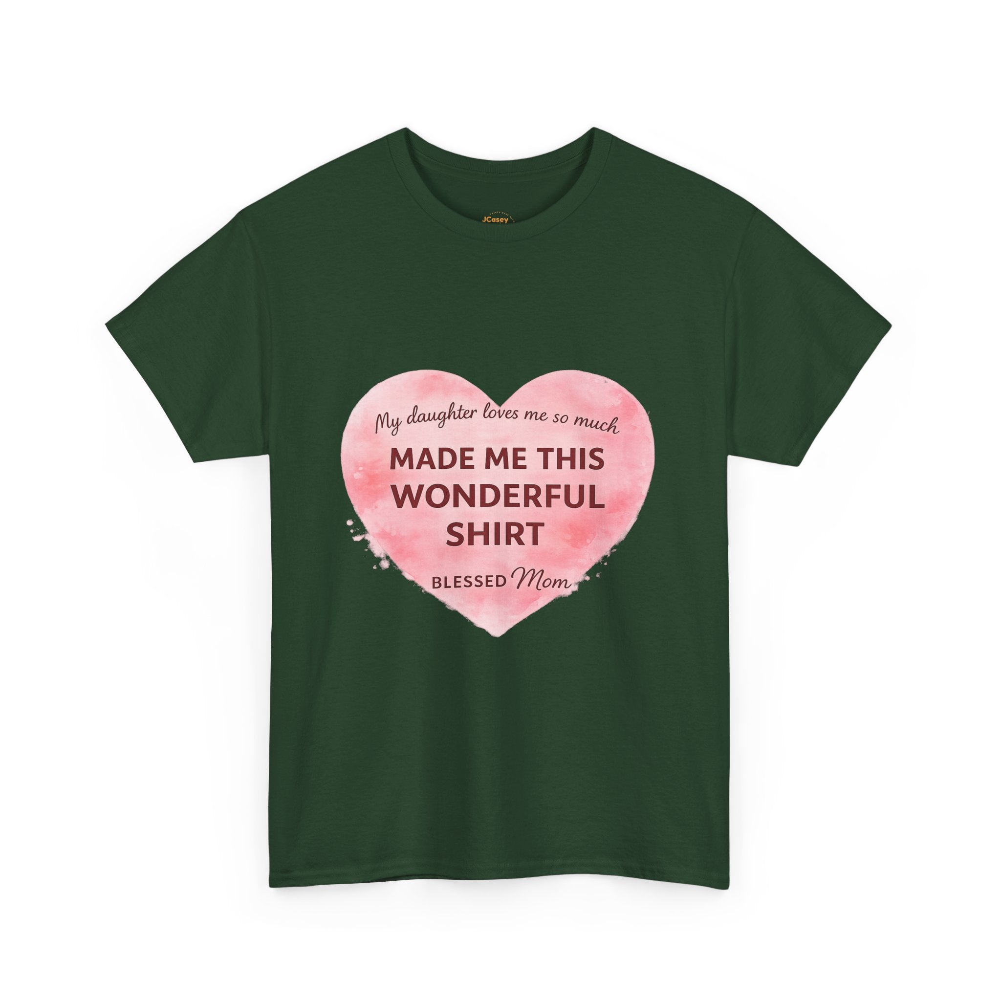 Blessed Mom Heart Shirt – Gift from Daughter