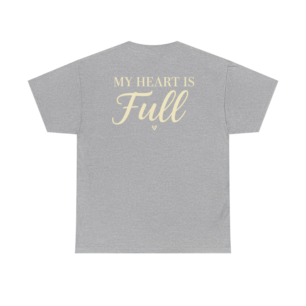 Mom My Guiding Light T‑Shirt — 'My Heart Is Full' Mother's Day Tee