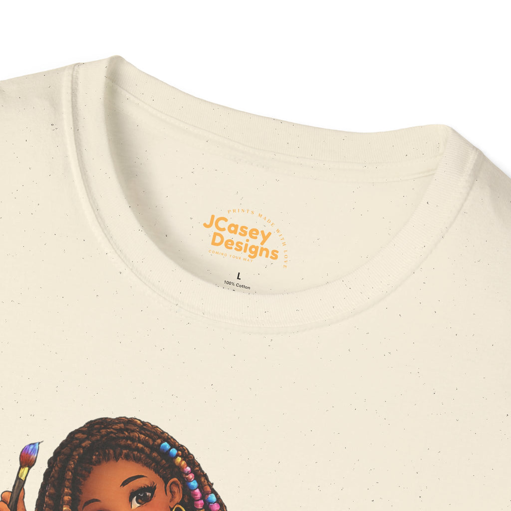 The Muse Graphic T-Shirt | Creative Black Girl Art Tee