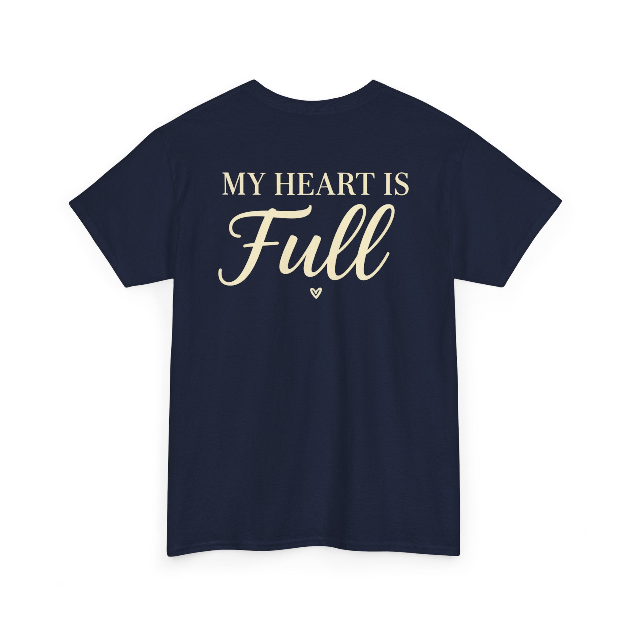 Mom My Guiding Light T‑Shirt — 'My Heart Is Full' Mother's Day Tee