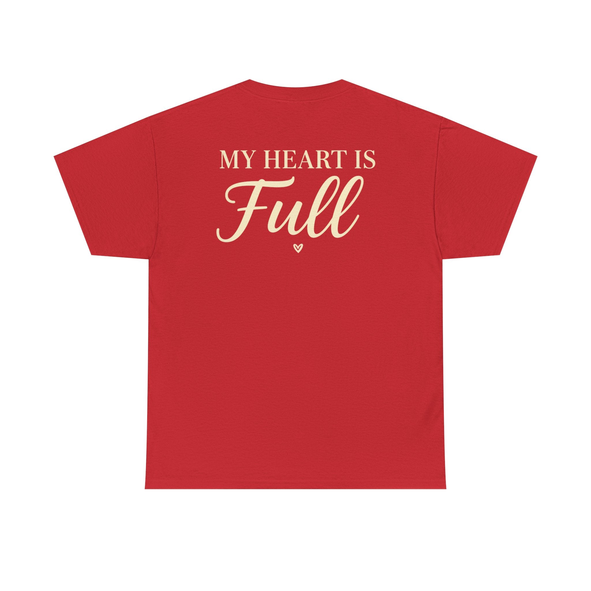 Mama Bear T-Shirt — "My Heart Is Full" Mom Graphic Tee