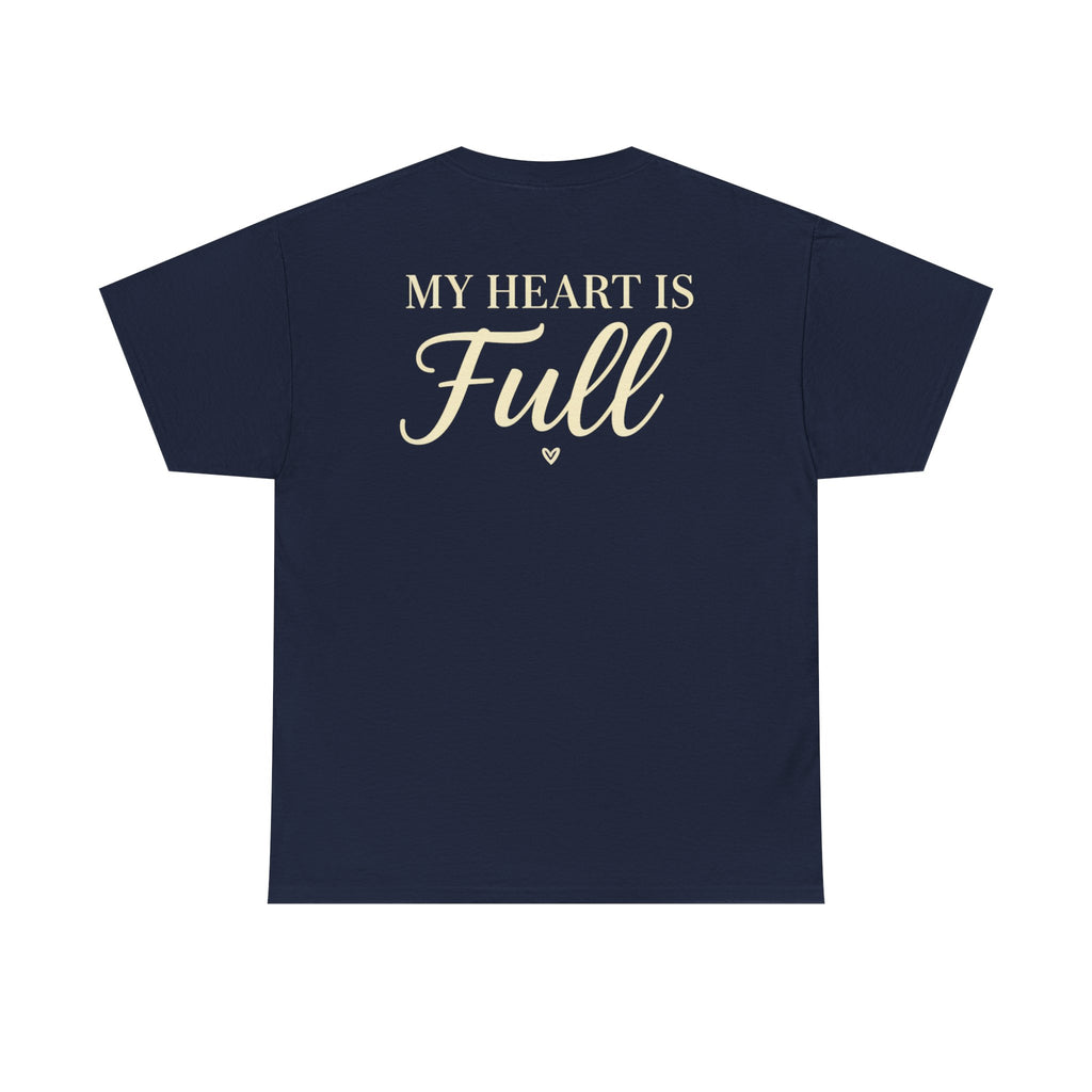 Mom My Guiding Light T‑Shirt — 'My Heart Is Full' Mother's Day Tee