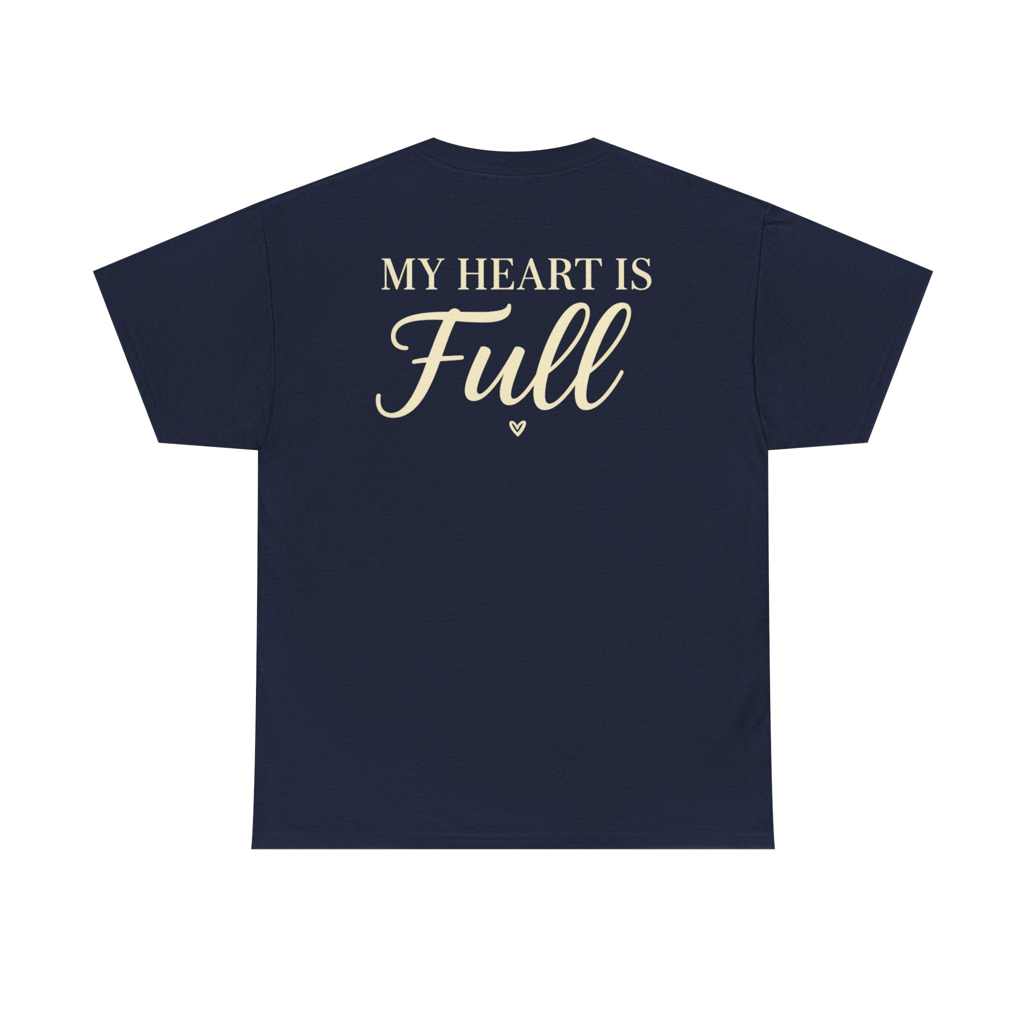Mom My Guiding Light T‑Shirt — 'My Heart Is Full' Mother's Day Tee