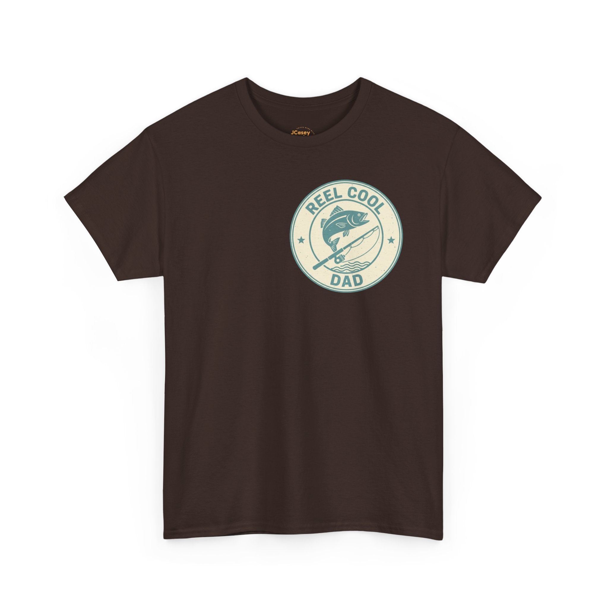 Proud Dad T‑Shirt — 'My Greatest Title' Retro Fishing Badge Tee