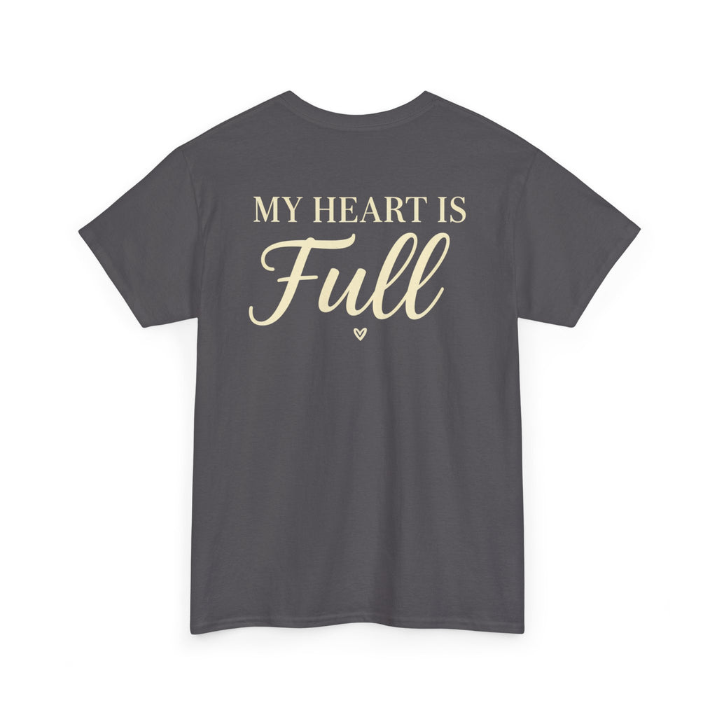 Mom My Guiding Light T‑Shirt — 'My Heart Is Full' Mother's Day Tee