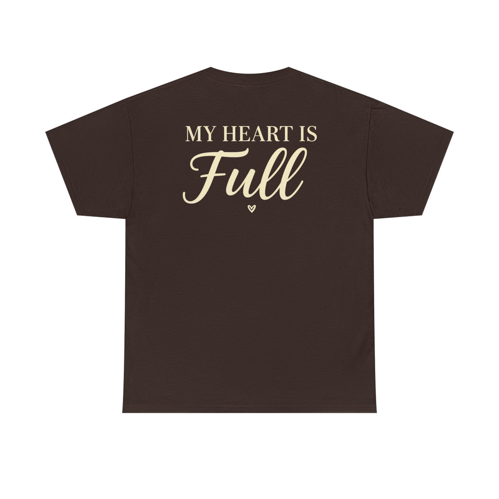 Mama Floral Tee — “My Heart Is Full” Mother's Day Shirt