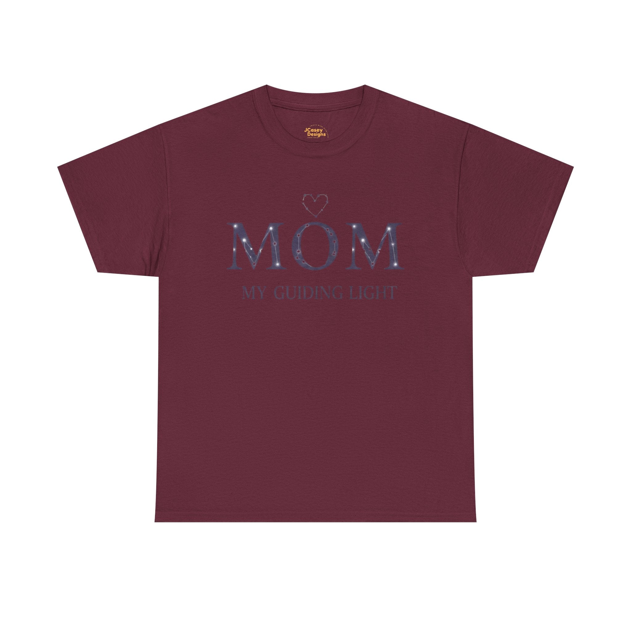 Mom My Guiding Light T‑Shirt — 'My Heart Is Full' Mother's Day Tee