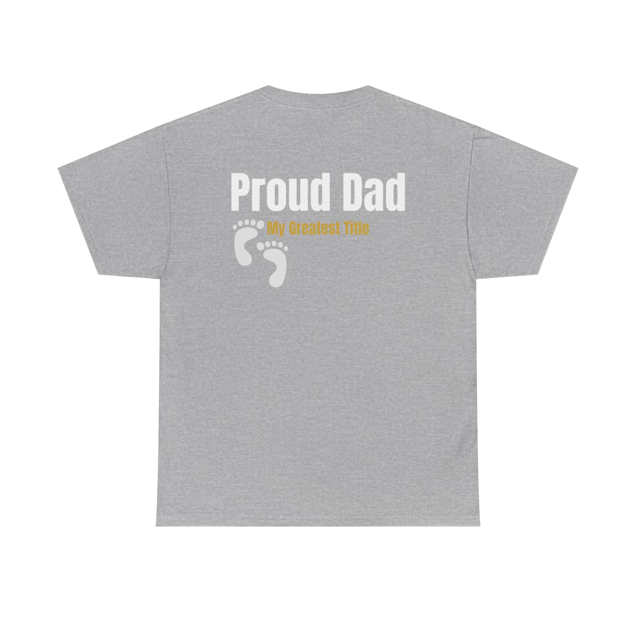 Campfire Dad T‑Shirt — "My Greatest Title" Proud Dad Tee