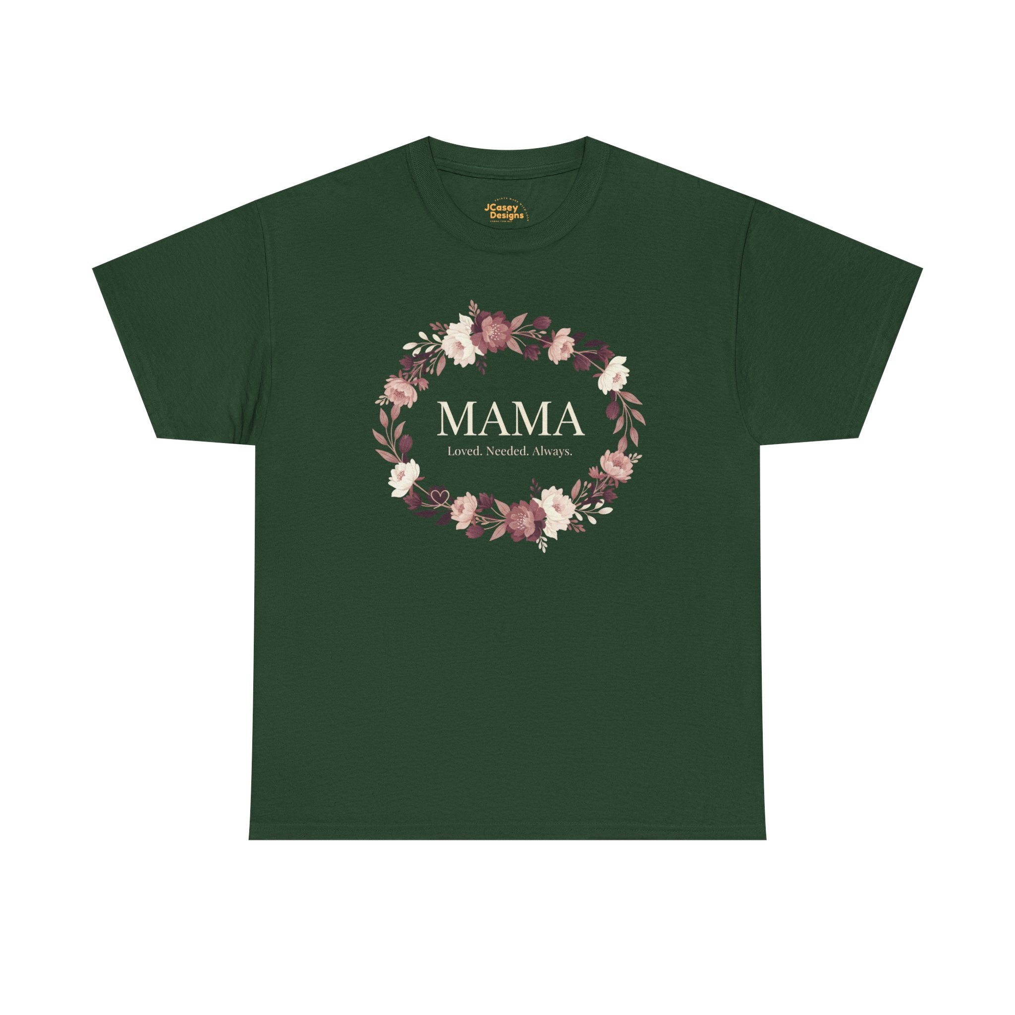 Mama Floral Tee — “My Heart Is Full” Mother's Day Shirt